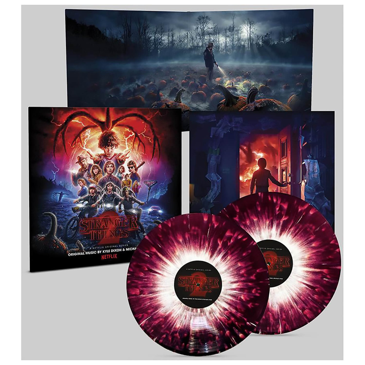 Stranger Things 2 (A Netflix Original Series Soundtrack) 180g 2xLP (Clear Crystal with Blue & White Splatter)