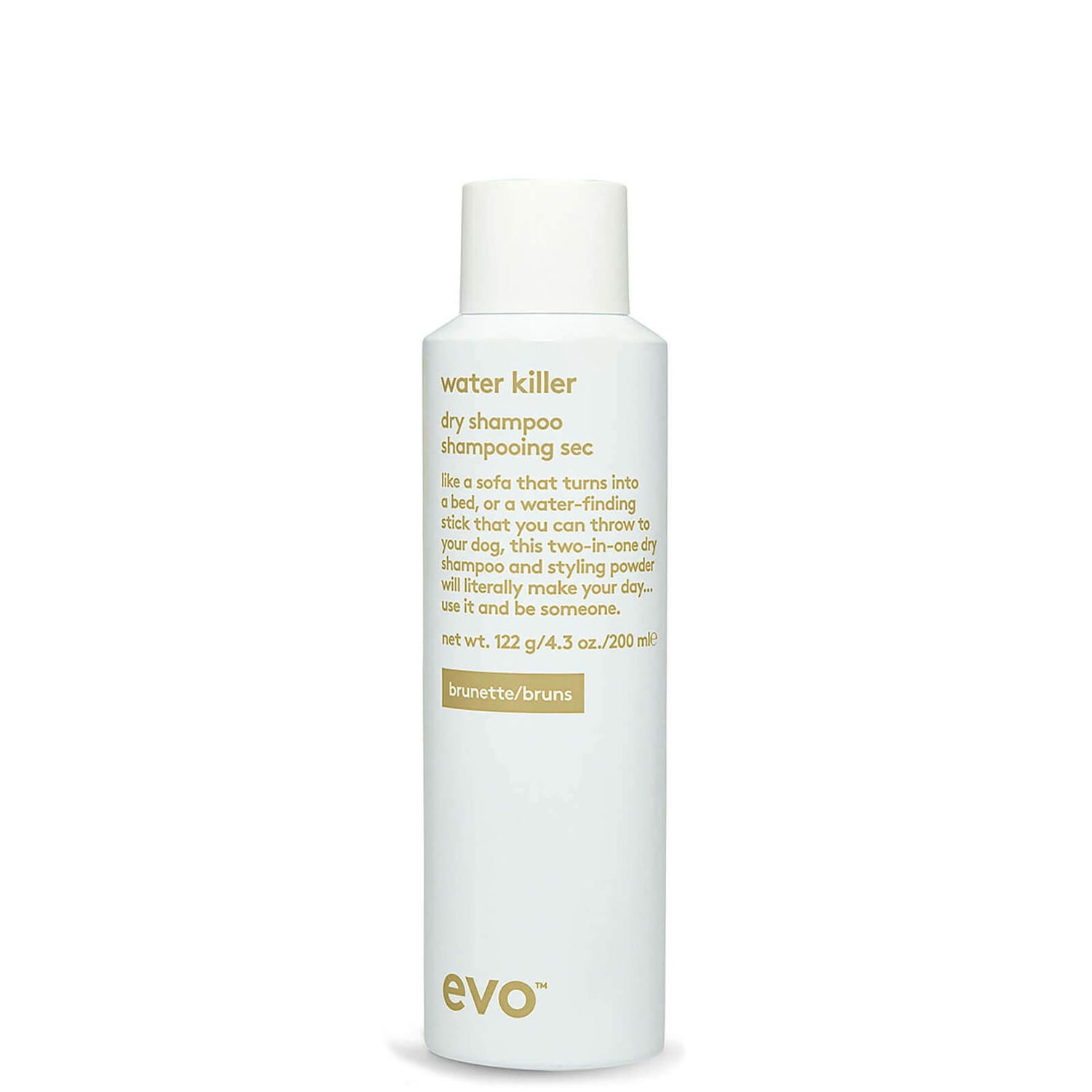 evo Water Killer Dry Shampoo Brunette 200ml