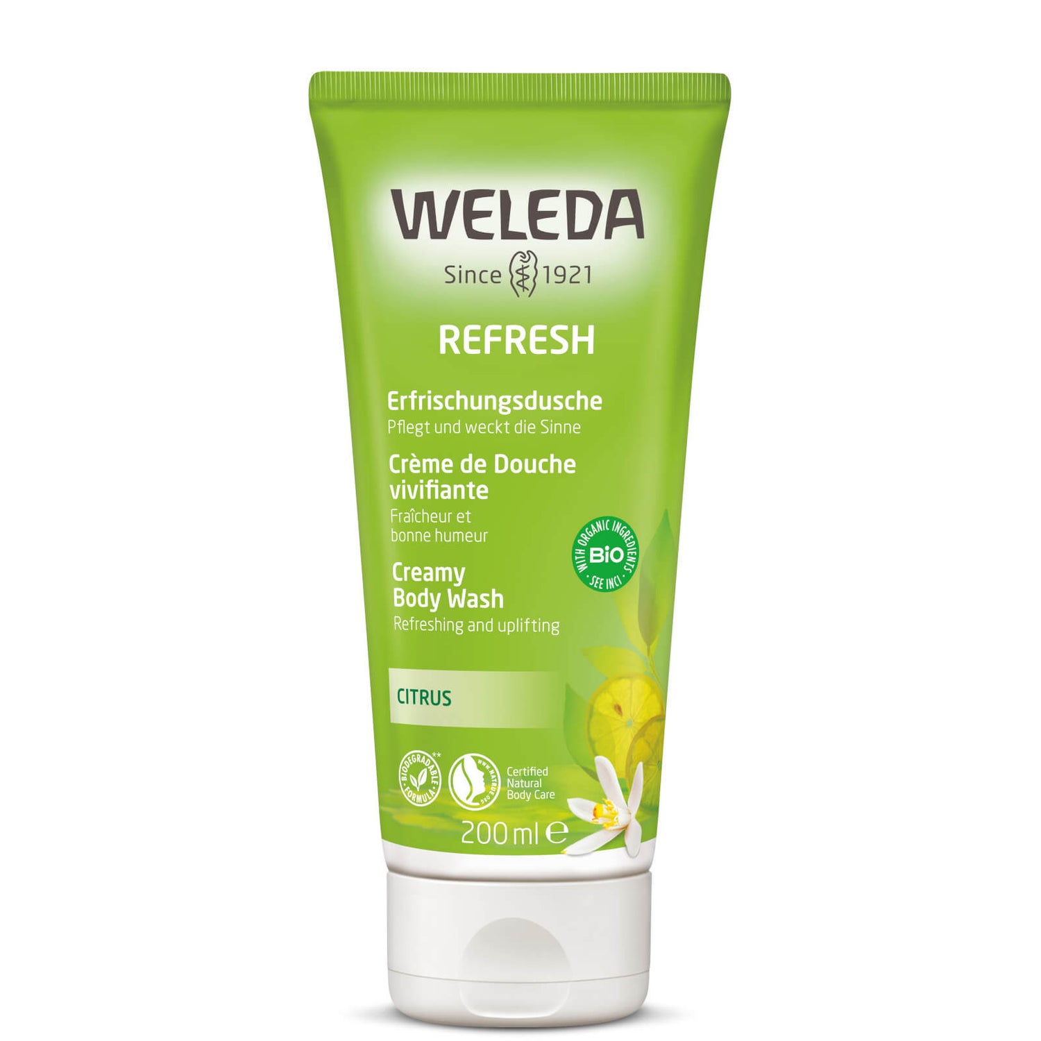 Weleda Refresh Body Wash - Citrus 200ml