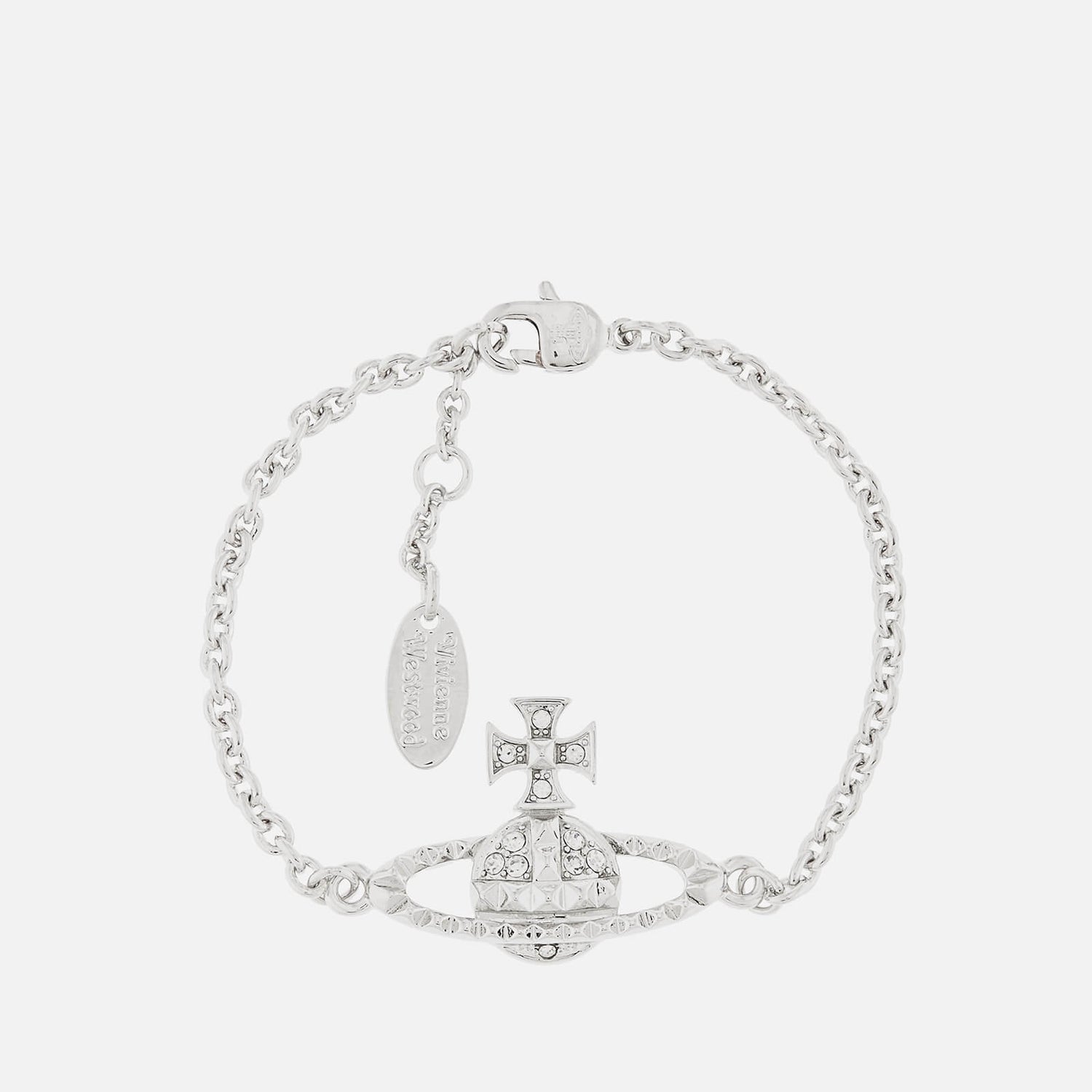 Vivienne Westwood Women's Mayfair Bas Relief Bracelet - Rhodium