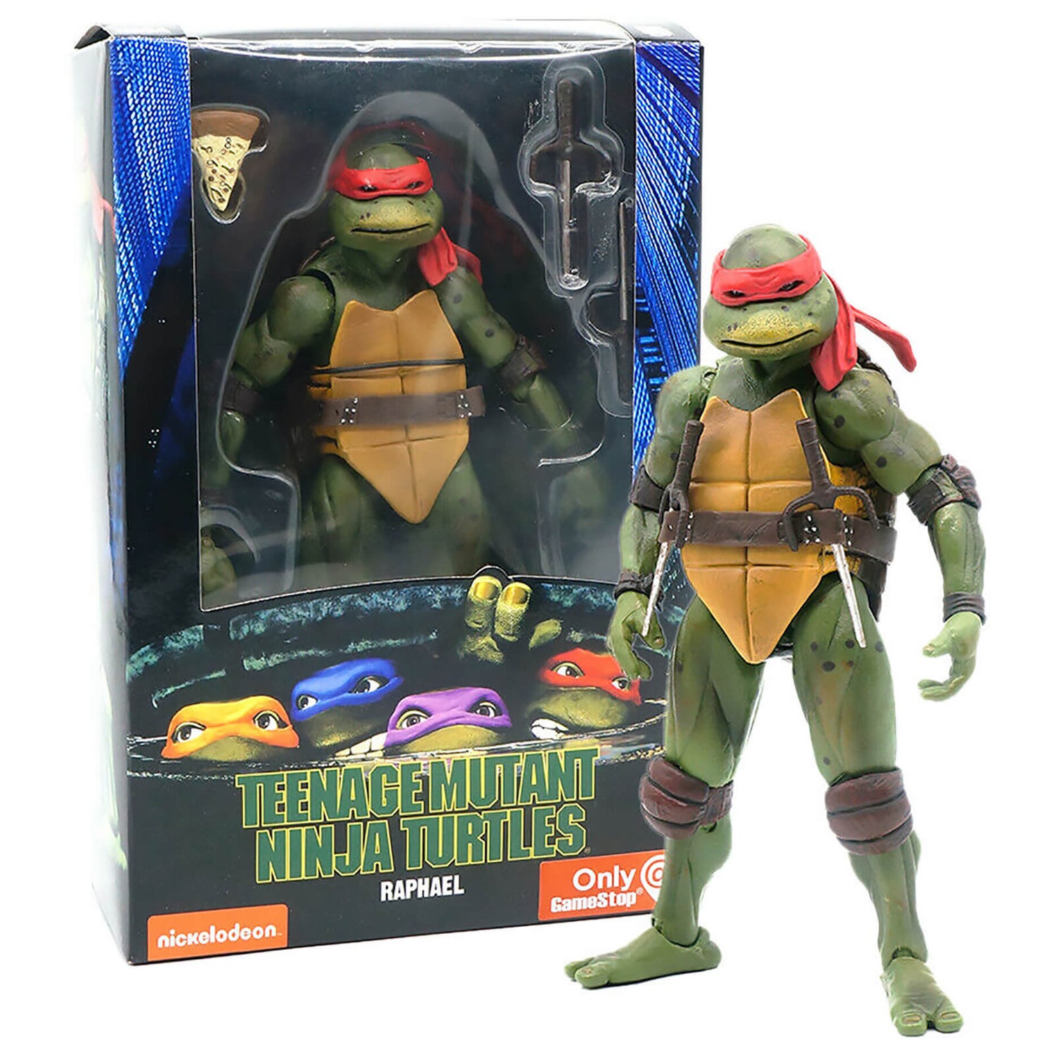NECA Teenage Mutant Ninja Turtles 7" Figure 1990 Movie Raphael