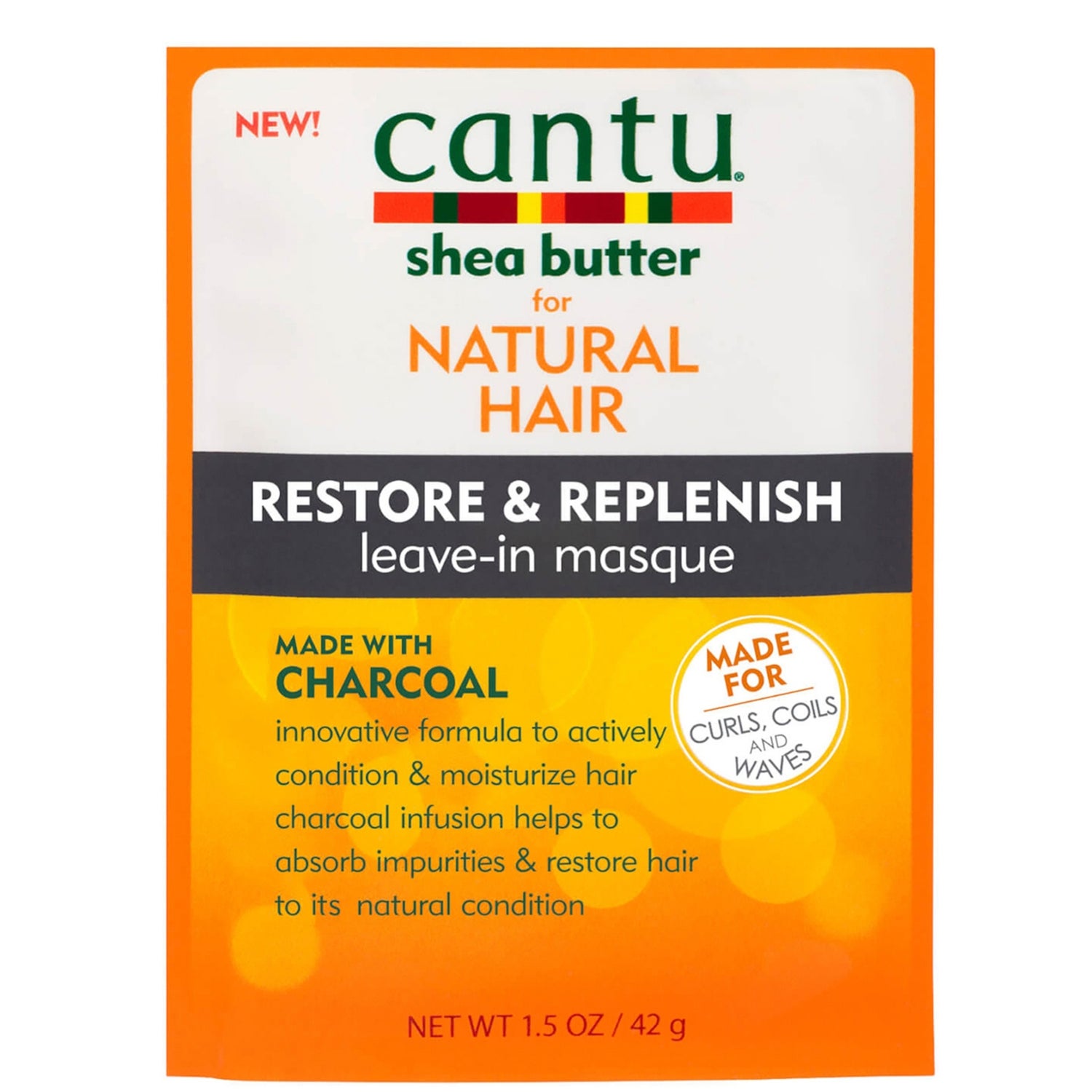 Cantu Charcoal Sweat Protection Masque 42g