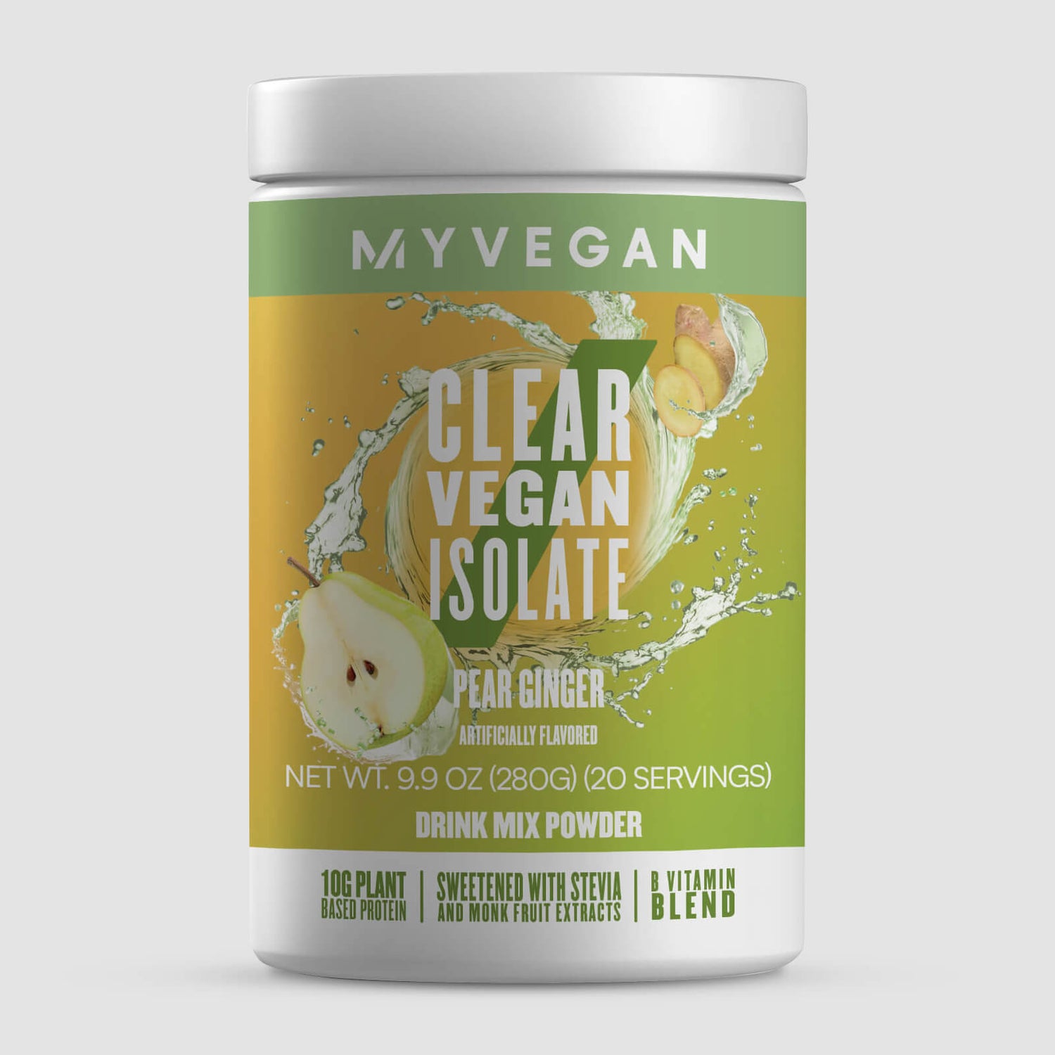 Clear Vegan Isolate - 20servings - Pear Ginger