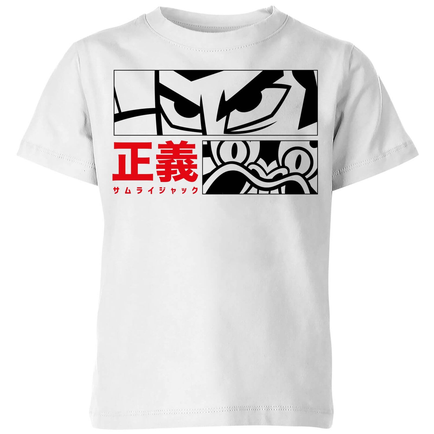 fotografie Teleurgesteld Mus Samurai Jack Arch Nemesis Kids' T-Shirt - White Clothing - Zavvi US