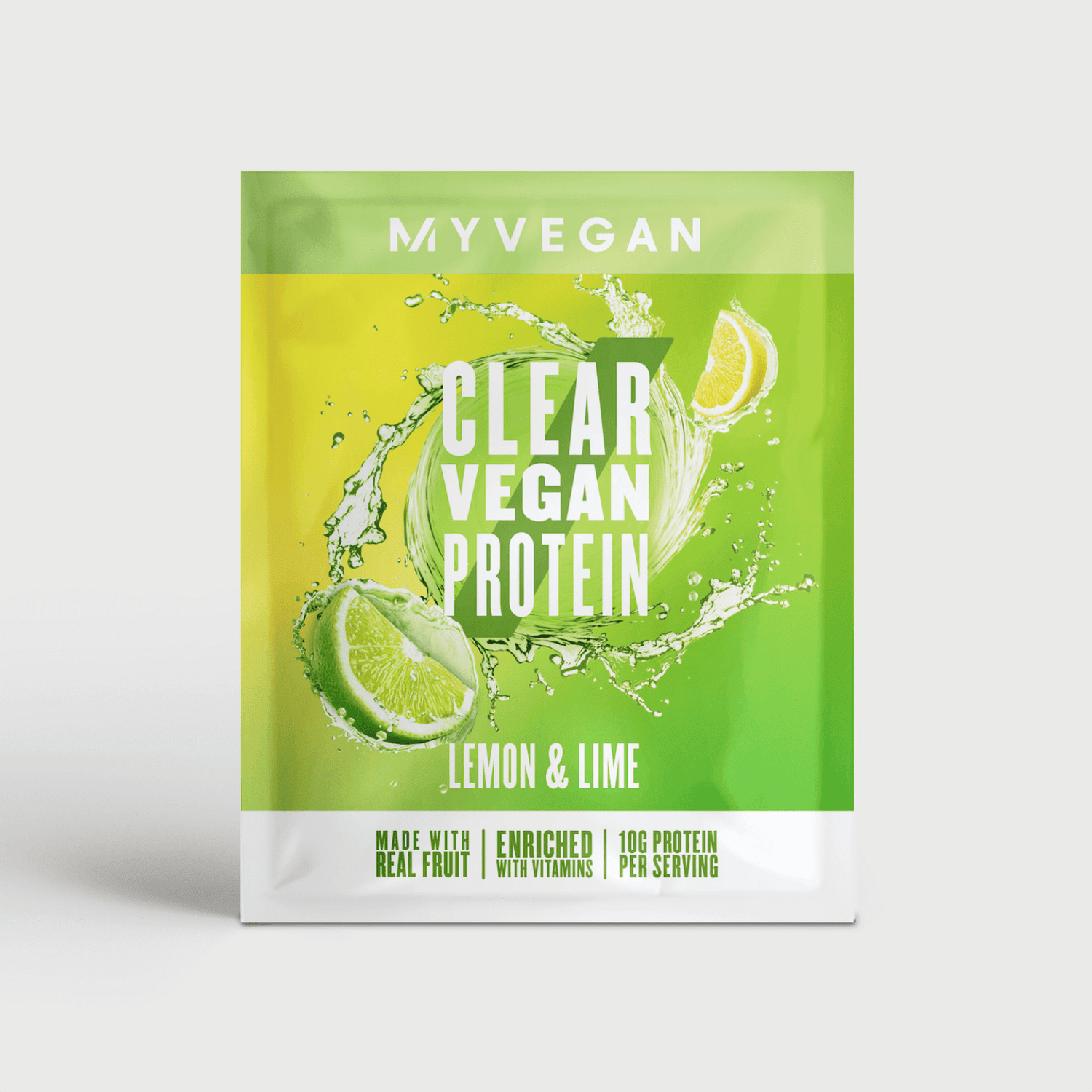 Clear Vegan Protein (mostră) - 16g - Lamaie galbena & Lamaie verde