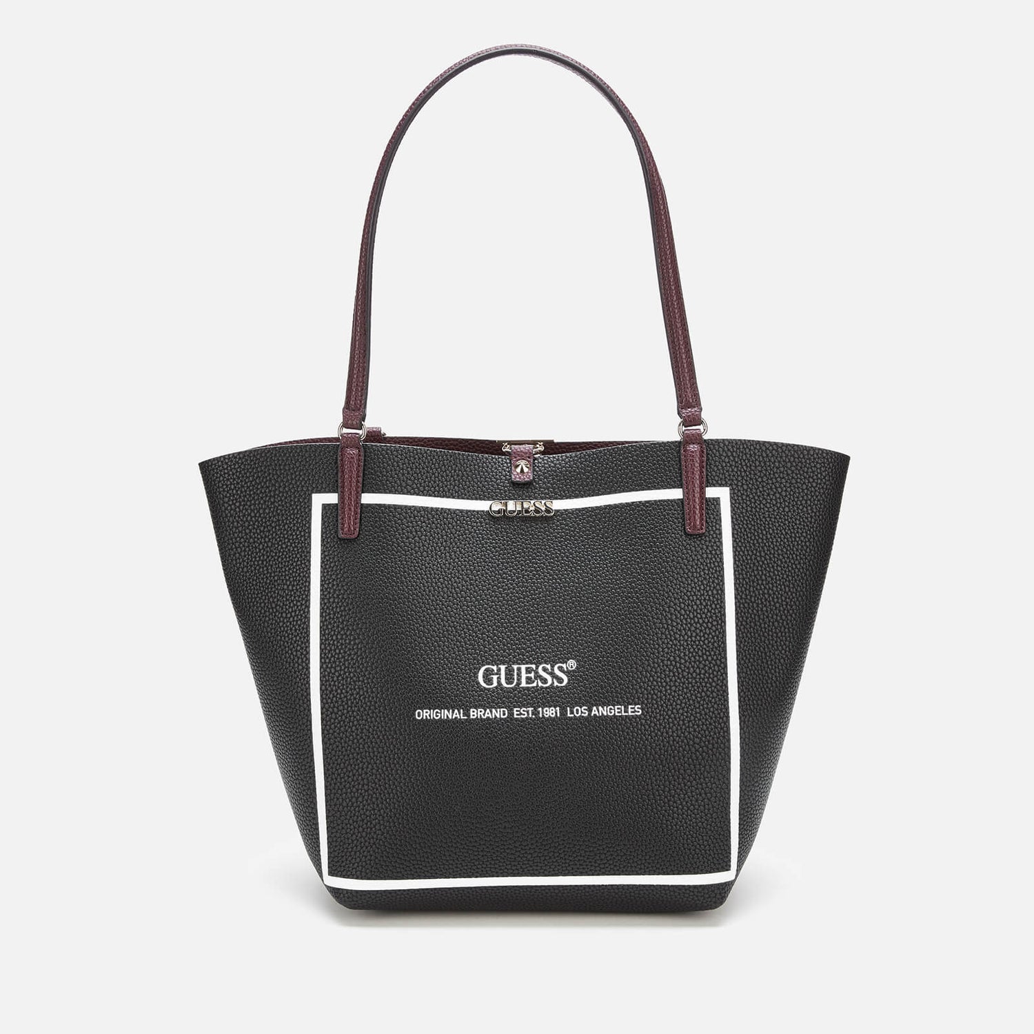 Guess alby sales toggle tote