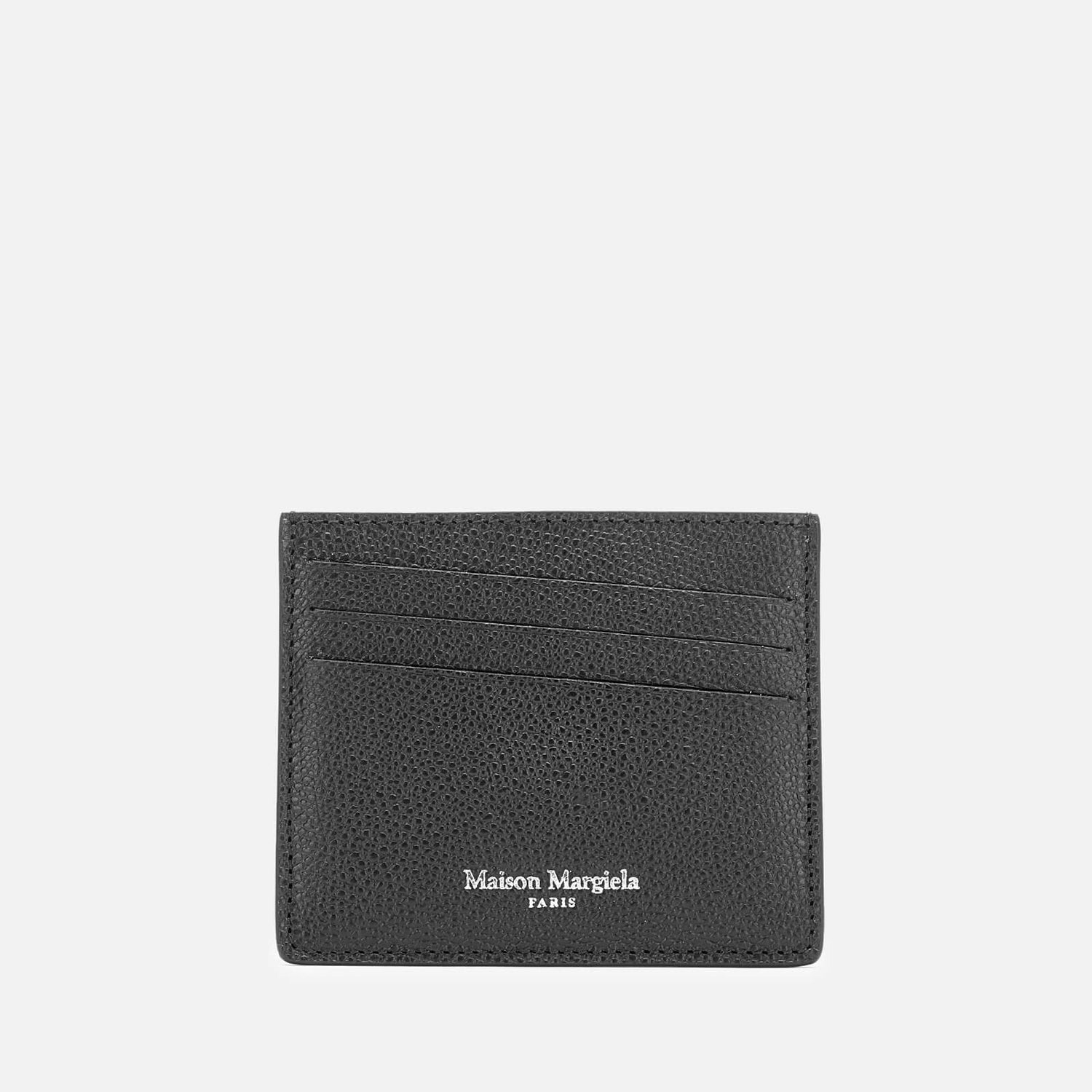 Maison Margiela Men's Leather Cardholder - Black