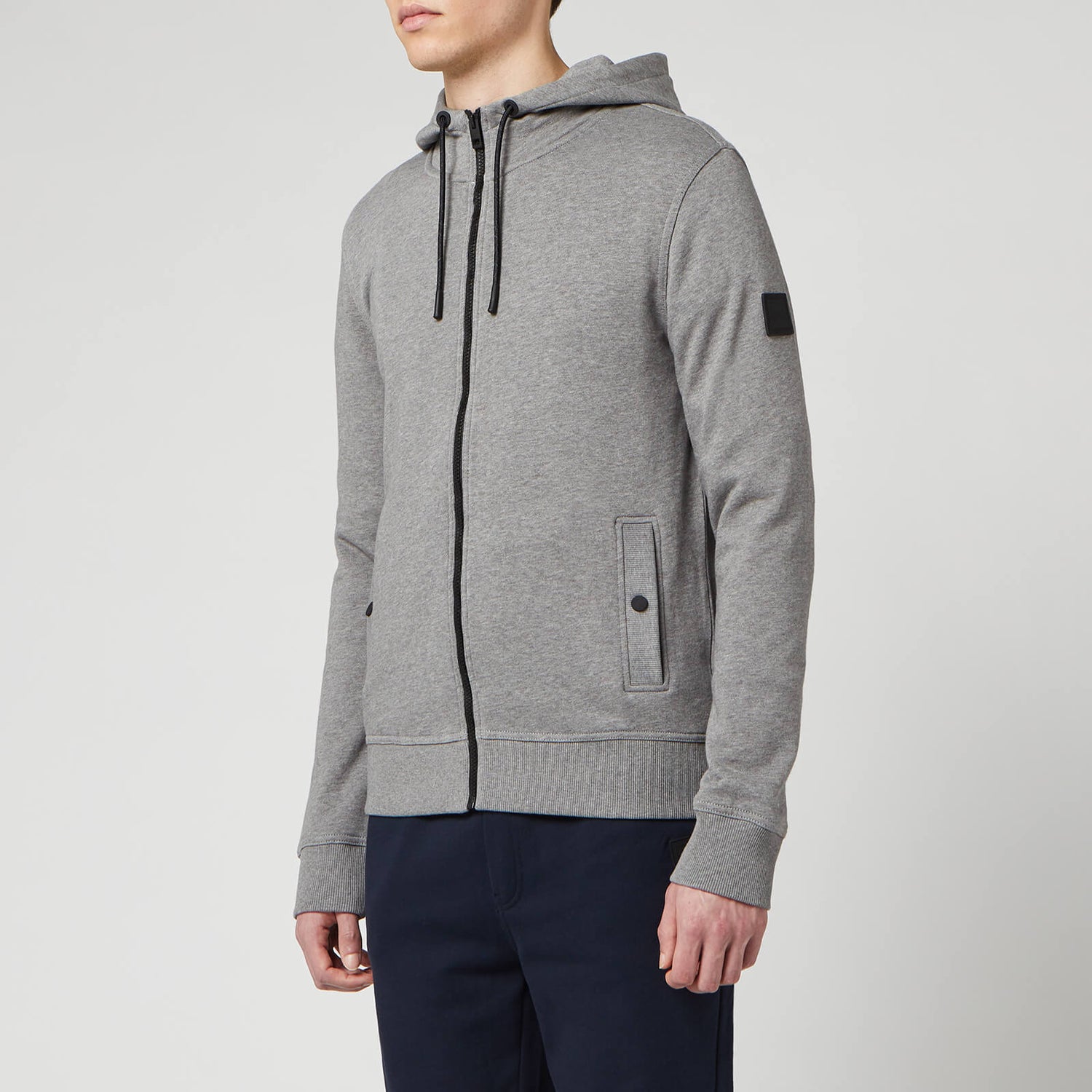 BOSS Hugo Boss Men s Zounds 1 Sweatshirt Light Pastel Grey