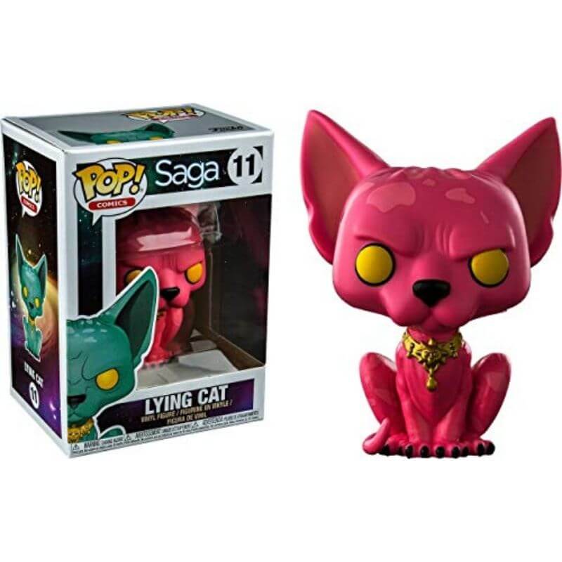 ☆lovecat☆ Saga Lying Cat Pink EXC Pop! Vinyl Figure Merchandise - Zavvi US