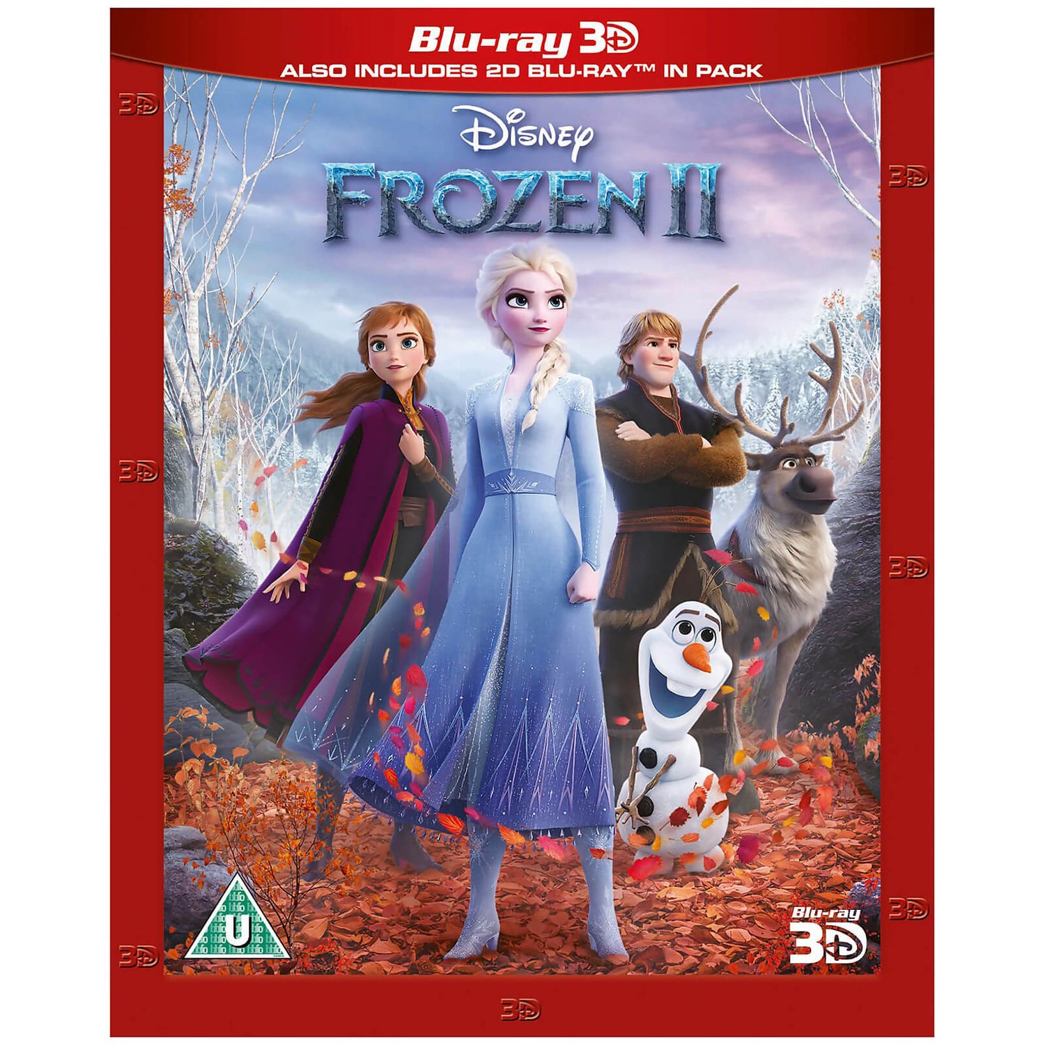 Regan Formuleren terwijl Frozen 2 - 3D Blu-ray - Zavvi US