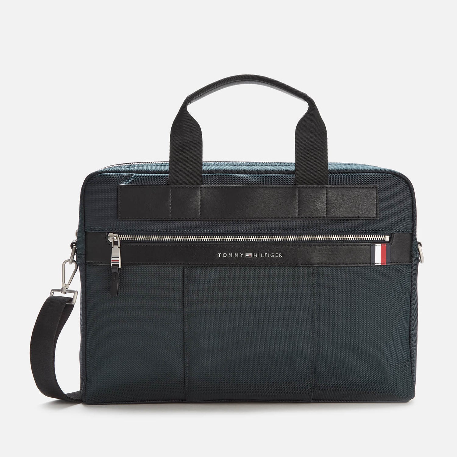 Tommy Hilfiger Men s Elevated Nylon Computer Bag Sky Captain