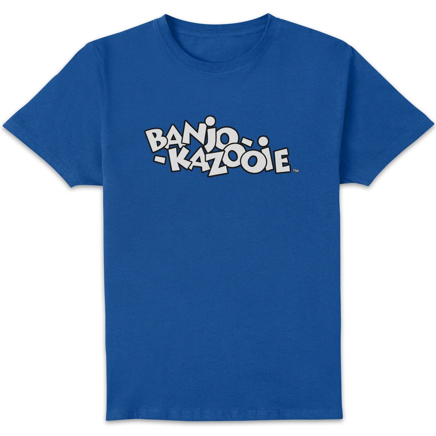 Banjo Kazooie Two Tone Logo T-Shirt - Royal Blue