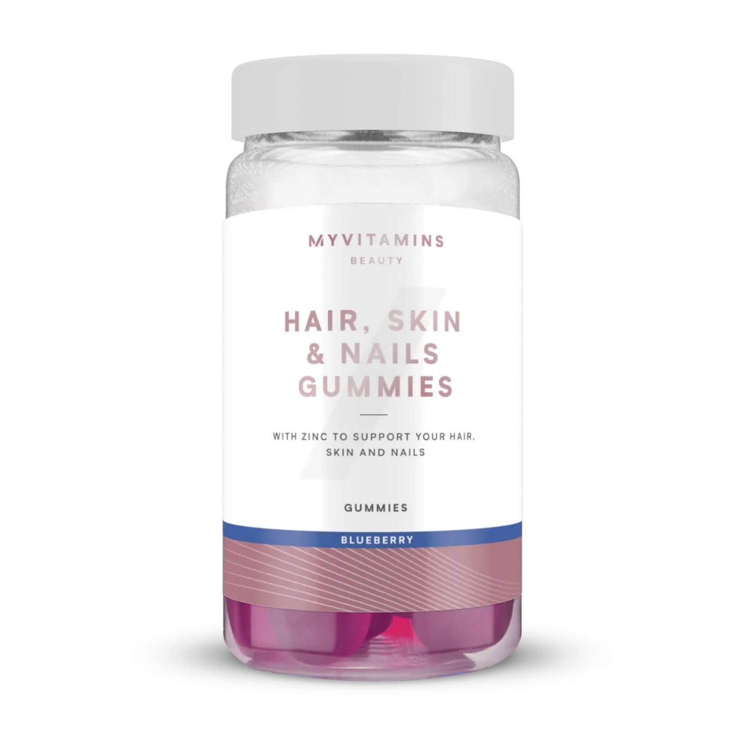 Myvitamins Hair Skin and Nails Gummies - 60gummies - Blueberry