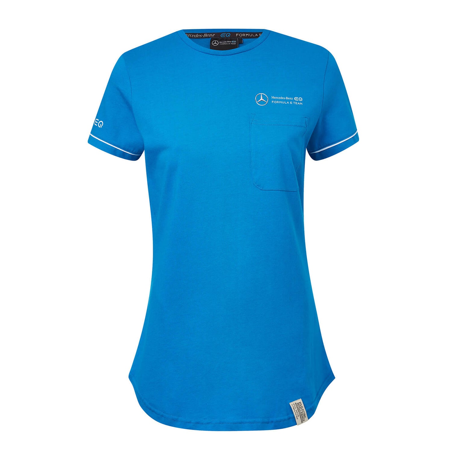Women's Blue Pocket T-Shirt