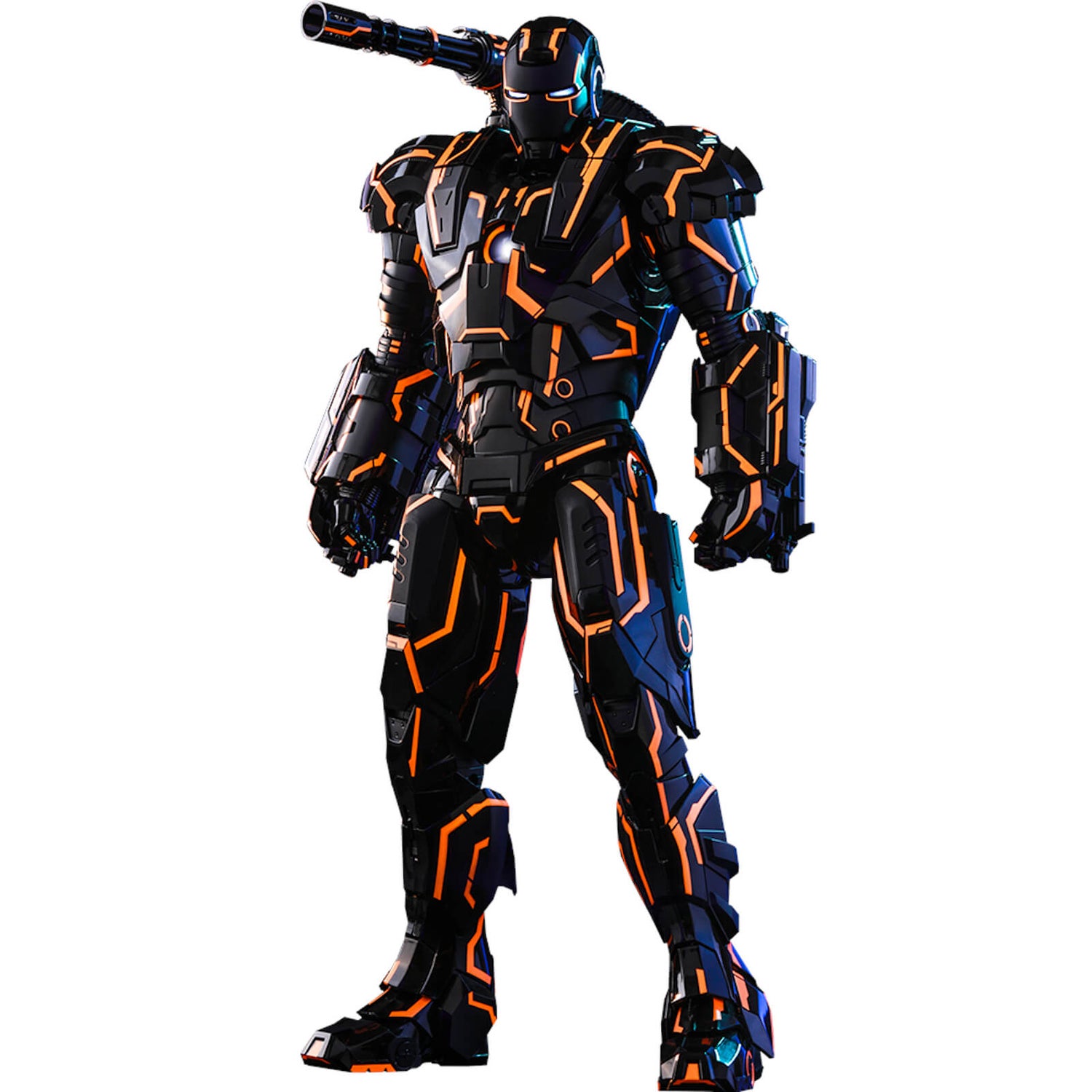 Neon tech iron man store