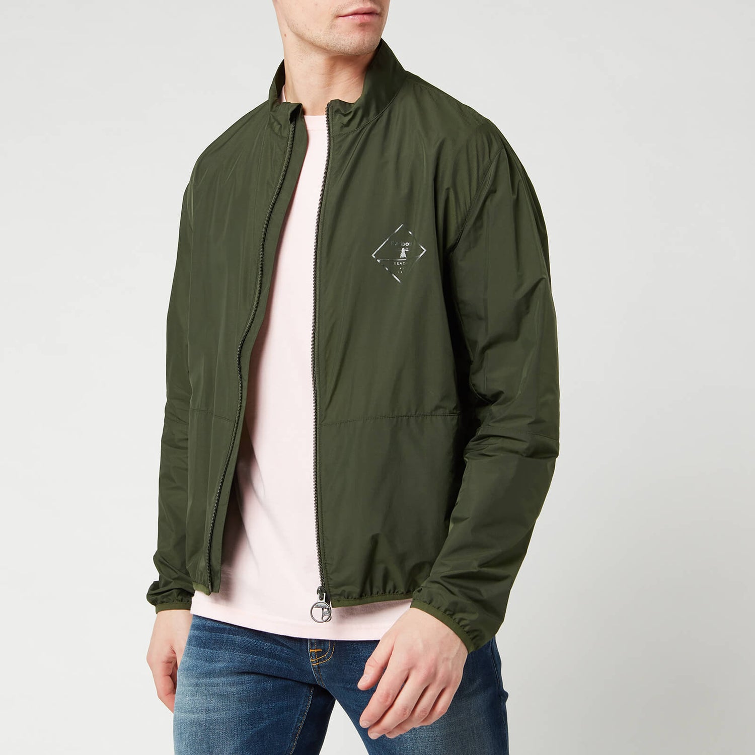 Barbour casual jacket mens Green outlet