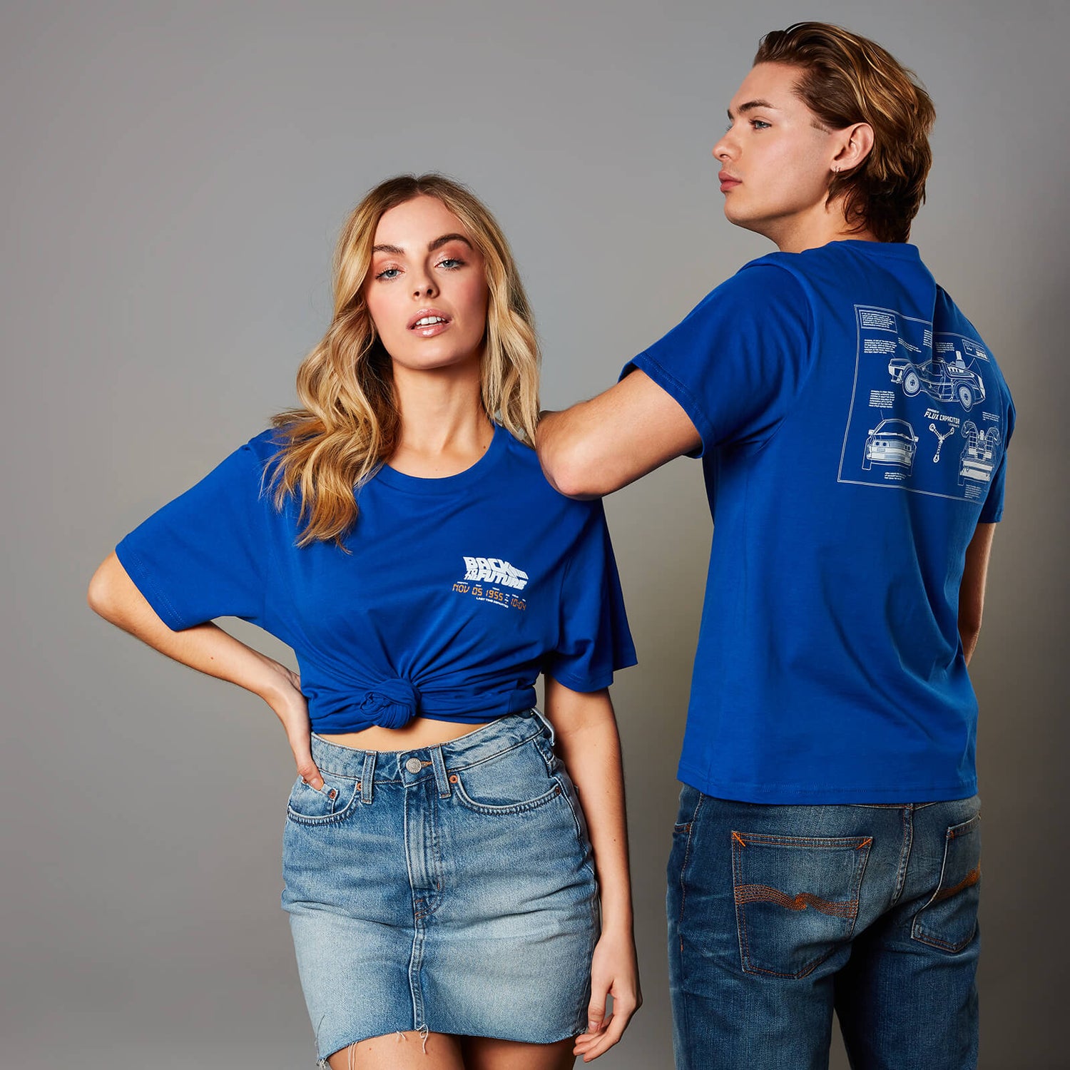 T shirt blu royal cheap