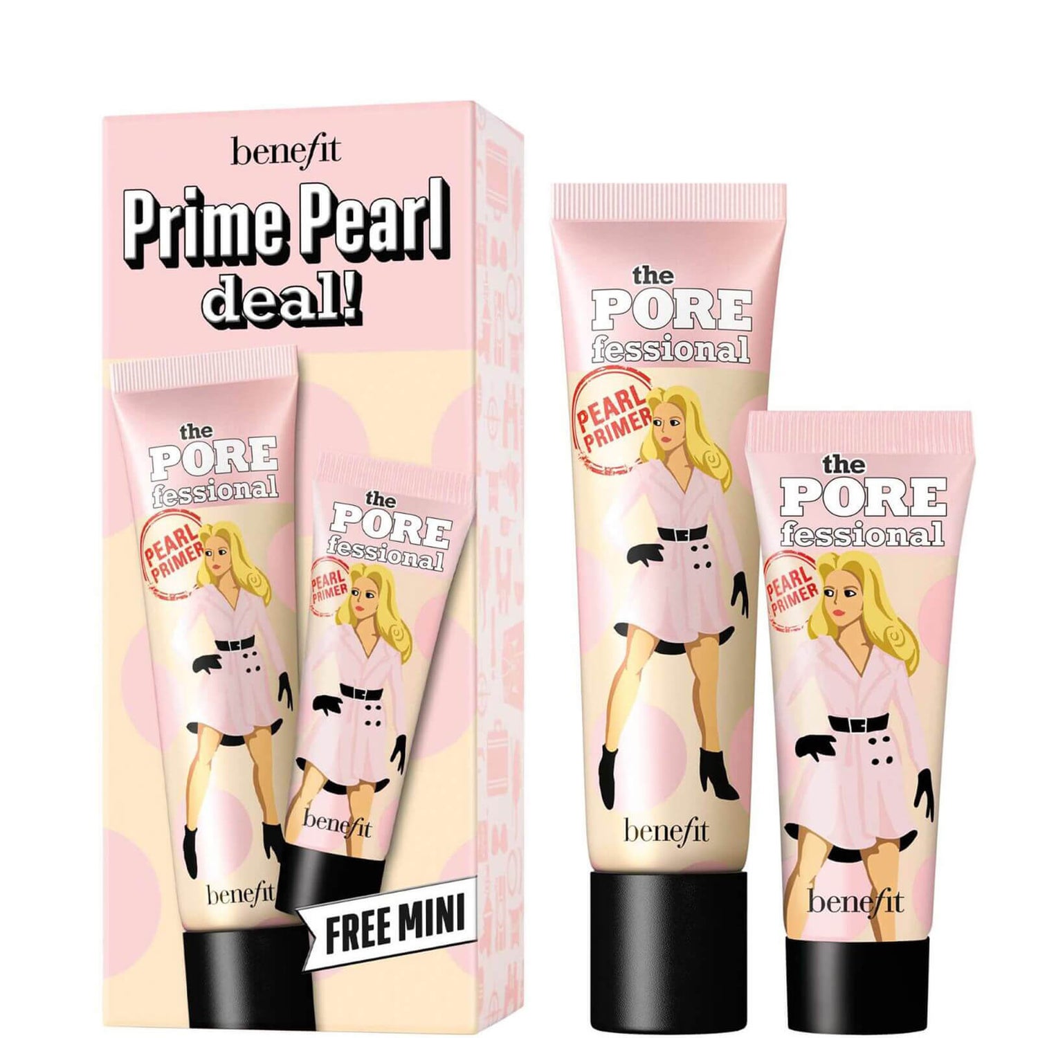 benefit Primer Pearl Deal Porefessional Face Primer Duo Set