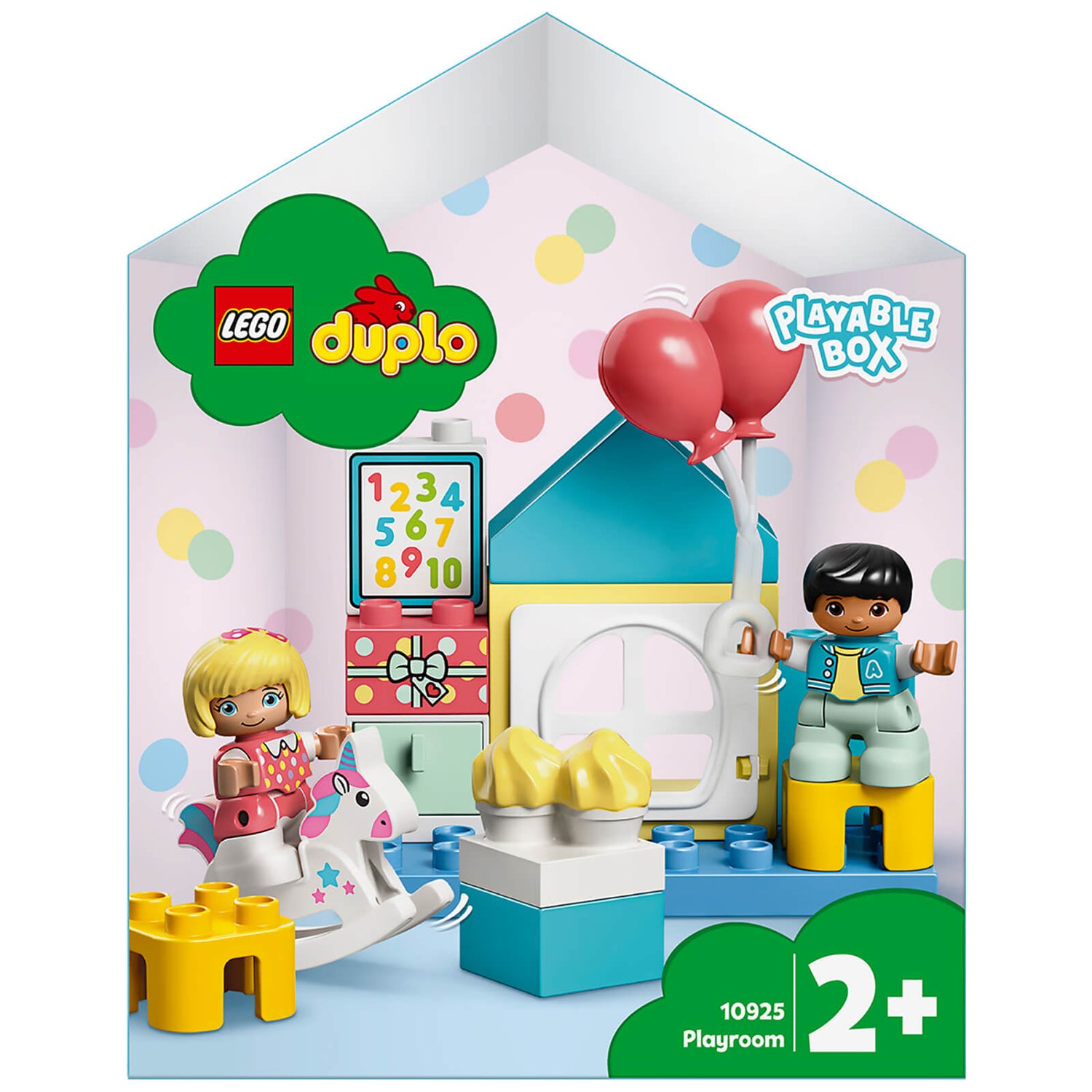 LEGO DUPLO Stad: Speelkamer Speelbaar Poppenhuis Doos (10925)