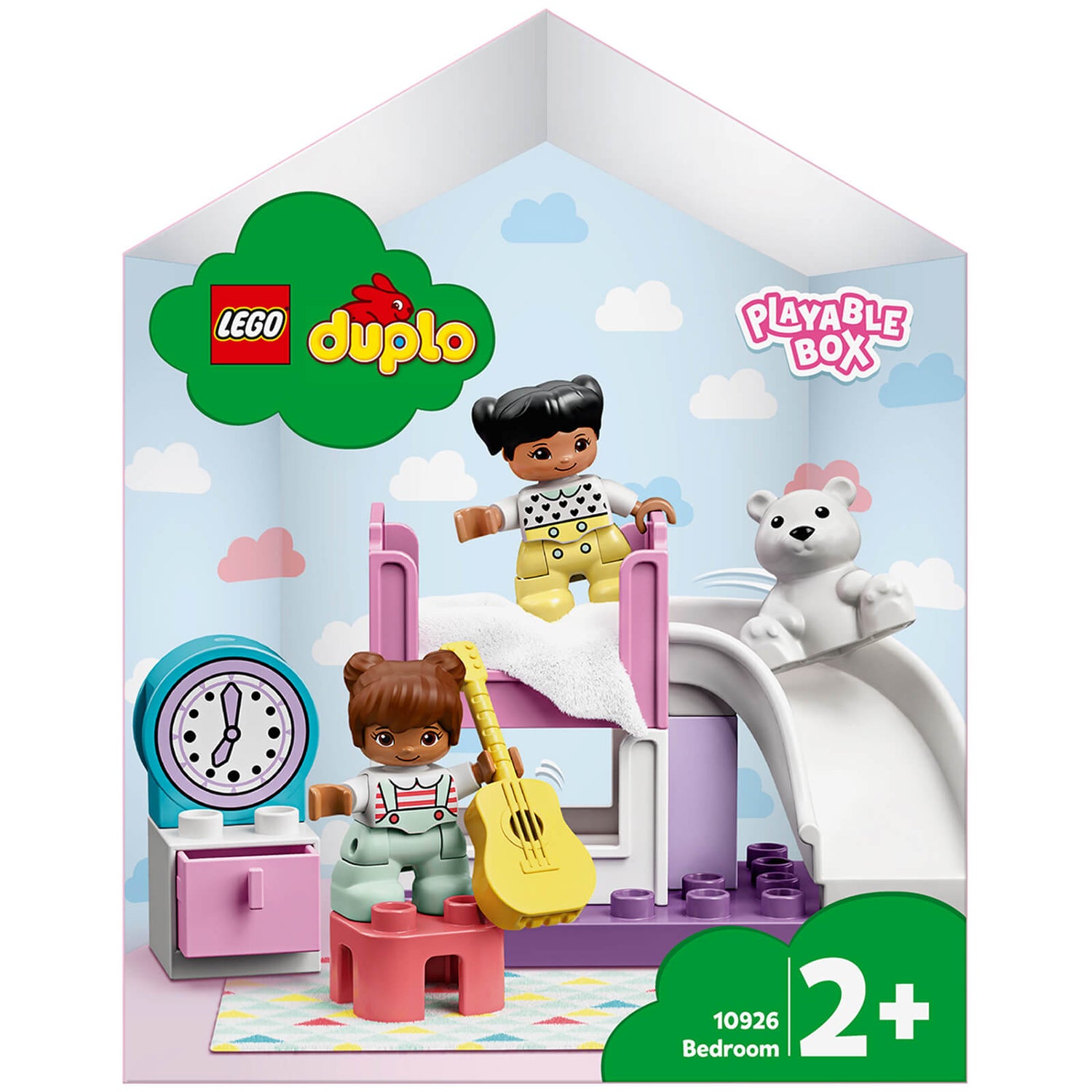 LEGO DUPLO Stad: Slaapkamer speelbaar poppenhuis doos (10926)