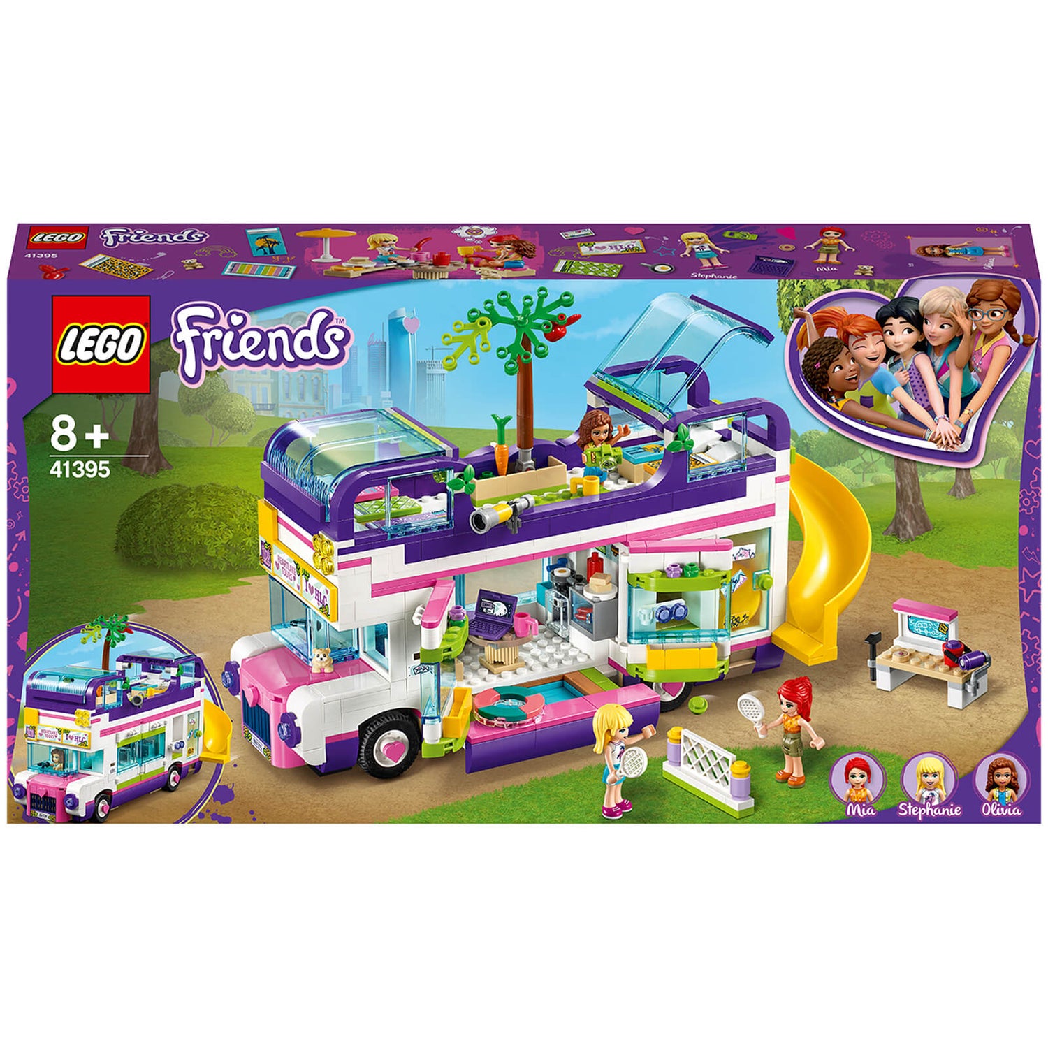 announcer garn Kommuner LEGO Friends: Friendship Bus Toy with Swim Pool (41395) Toys - Zavvi UK