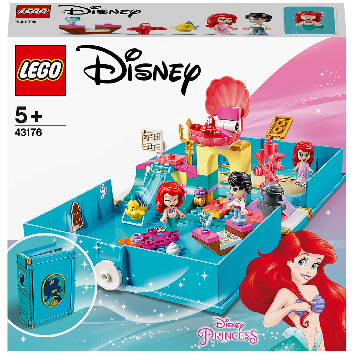 LEGO Princesa Disney: Cuentos e Historias: Ariel (43176) Toys | Zavvi España