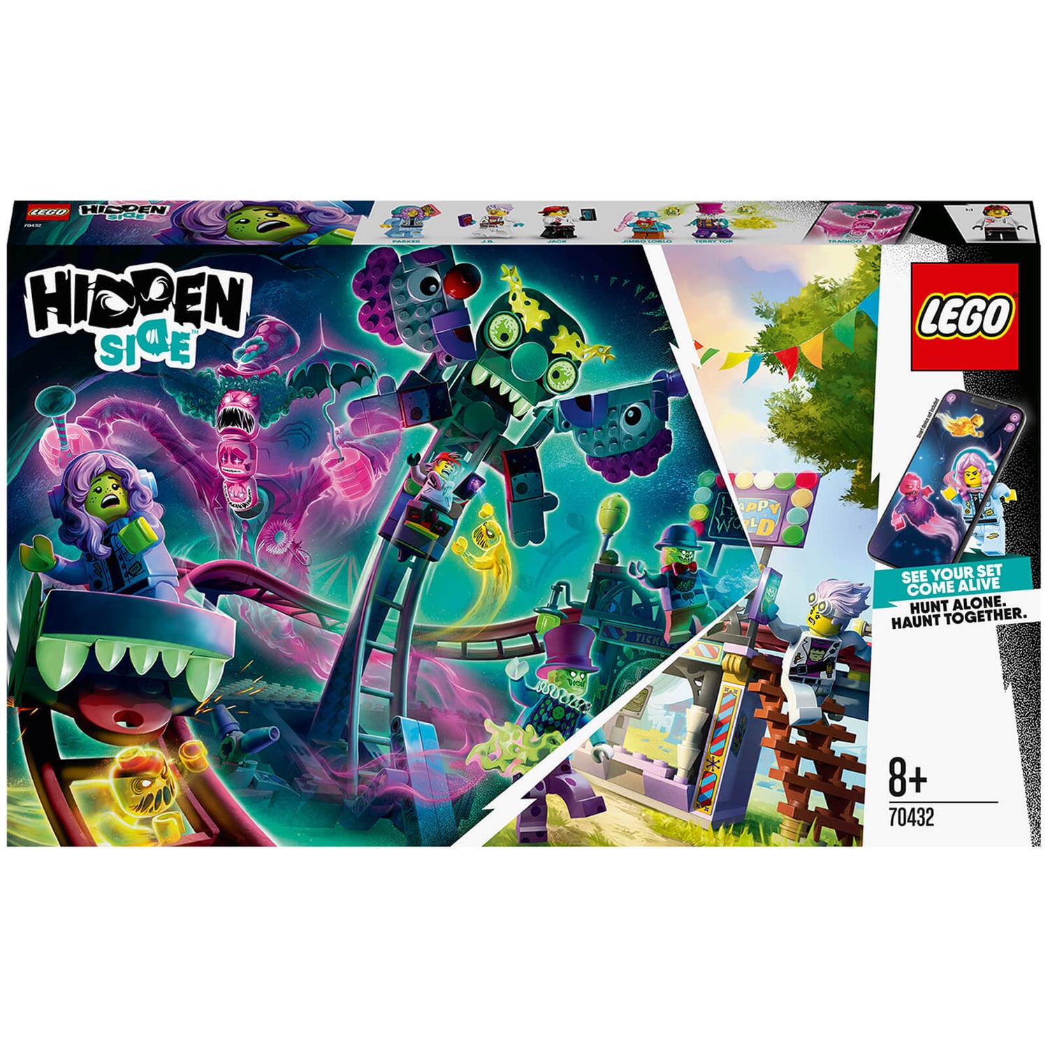LEGO Hidden Side Haunted Fairground AR Games App Set (70432) Toys