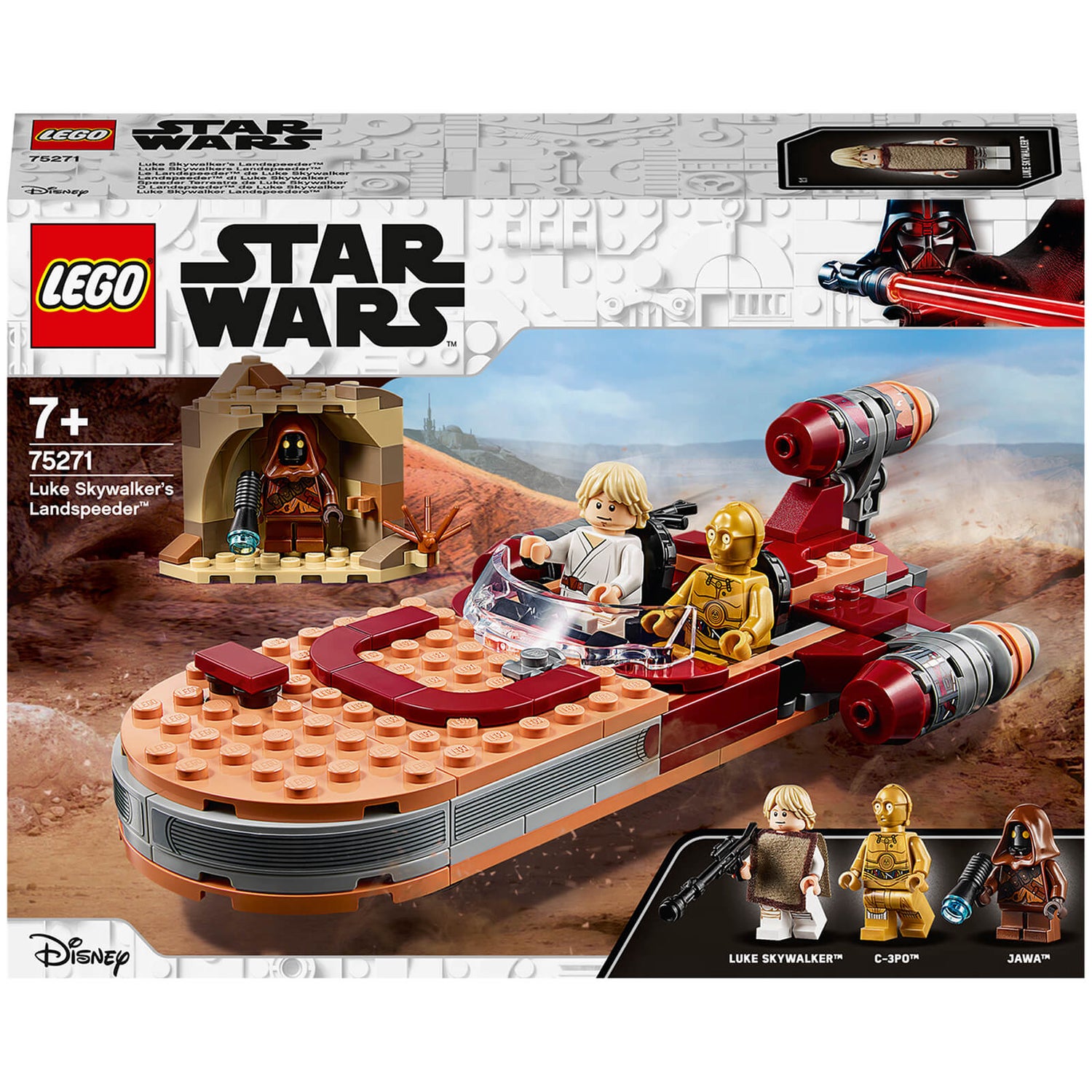 LEGO Star Wars: Luke Skywalker’s Landspeeder Playset (75271)
