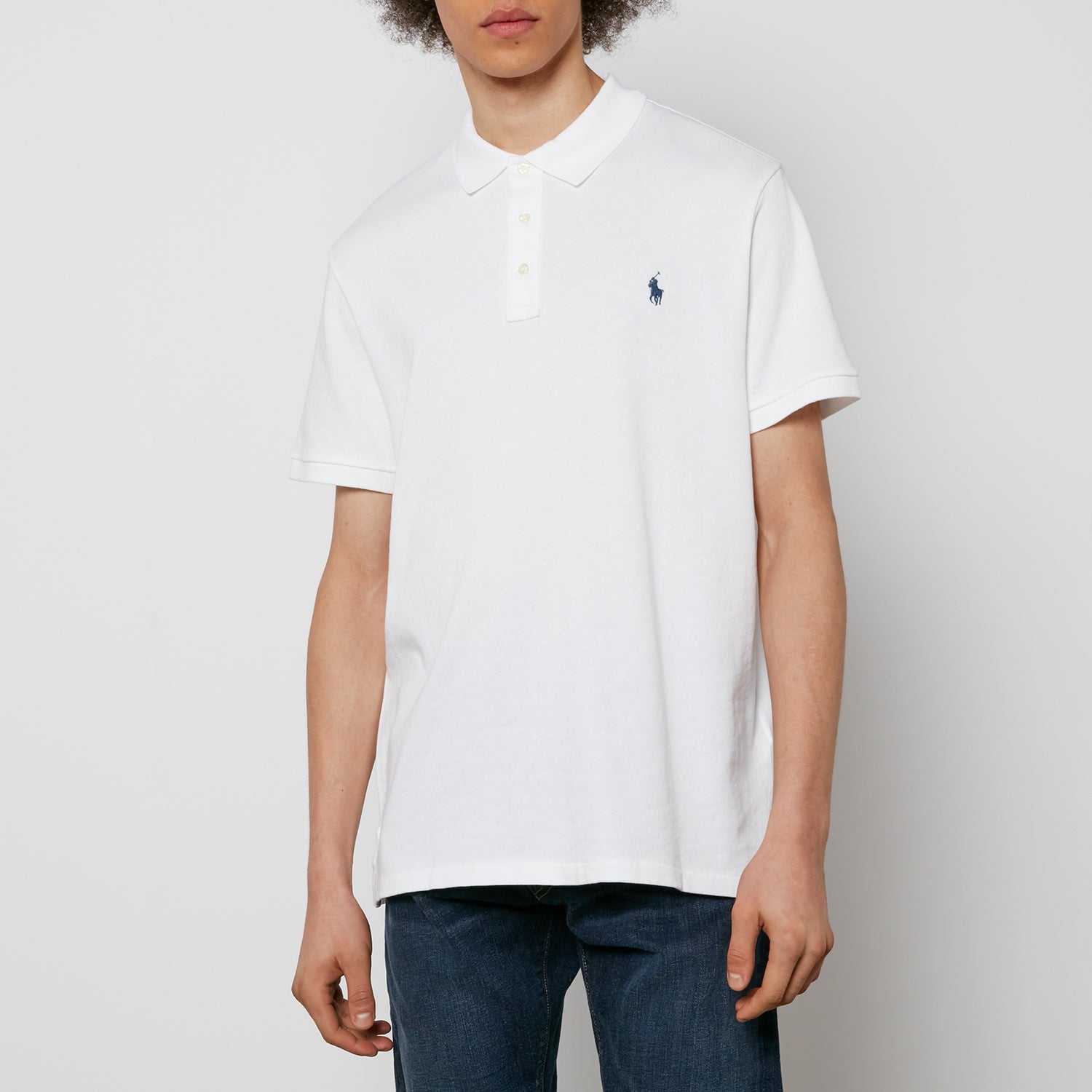 Polo Ralph Lauren Men's Spa Terry Polo Shirt - White - XL