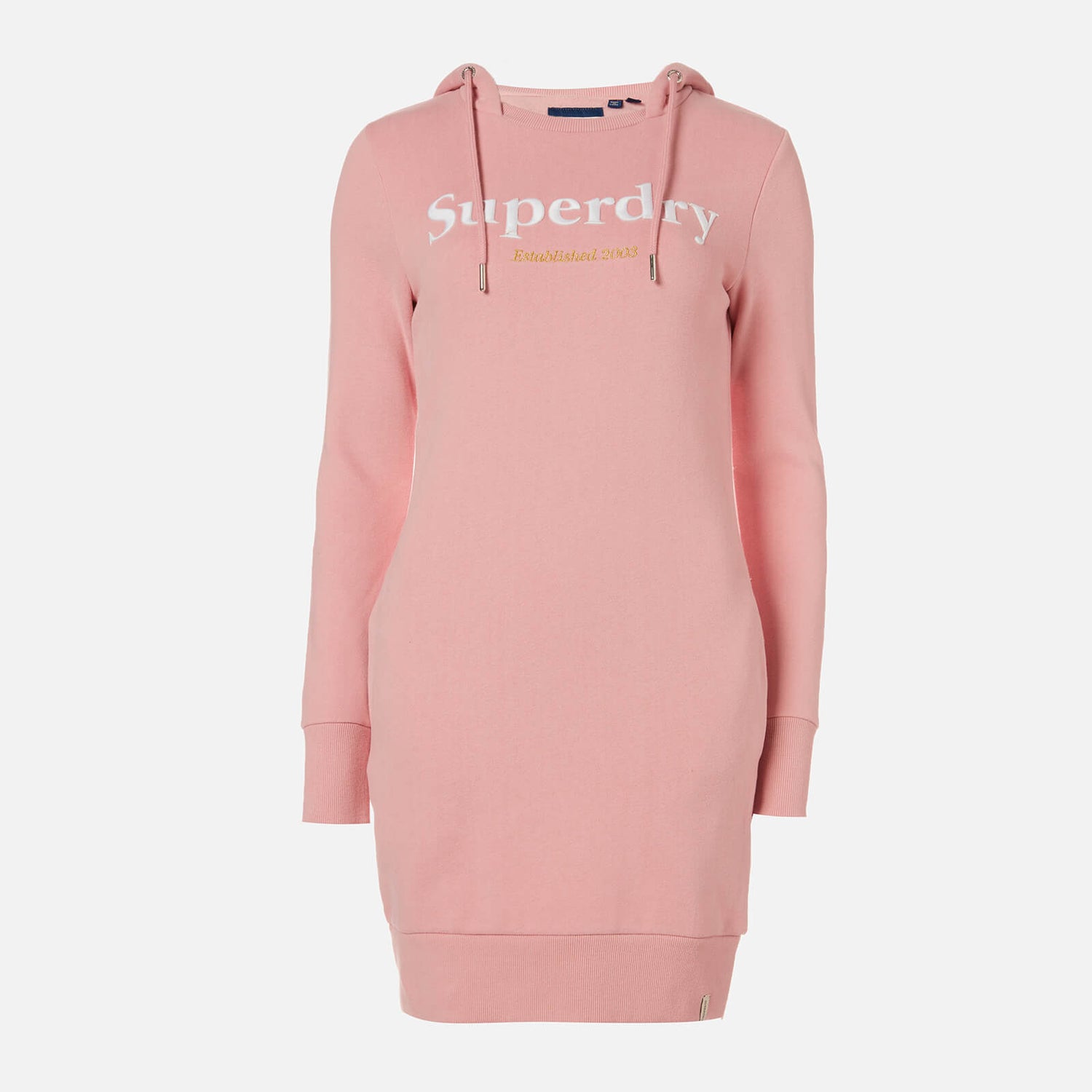 superdry harper hooded sweat dress