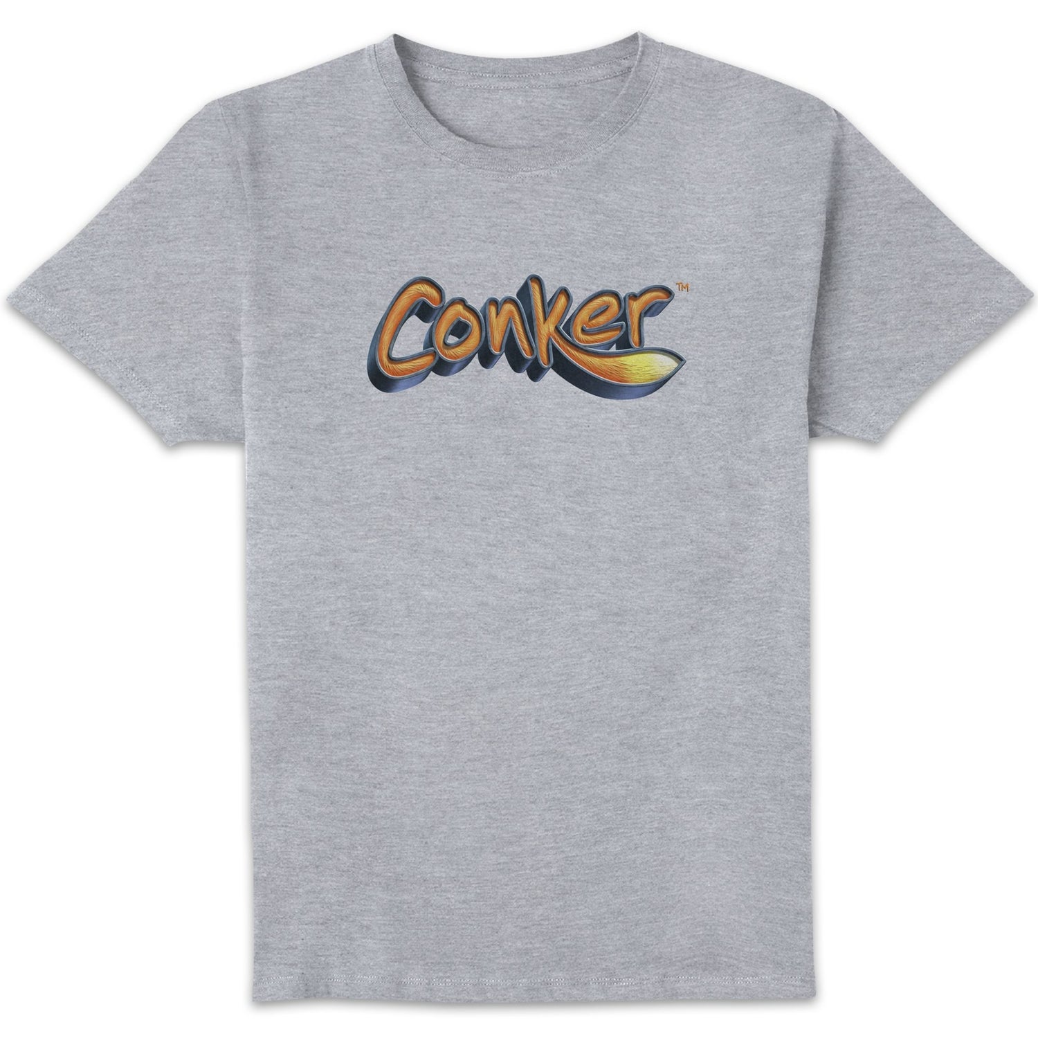 Conker Logo Unisex T-Shirt - Grey