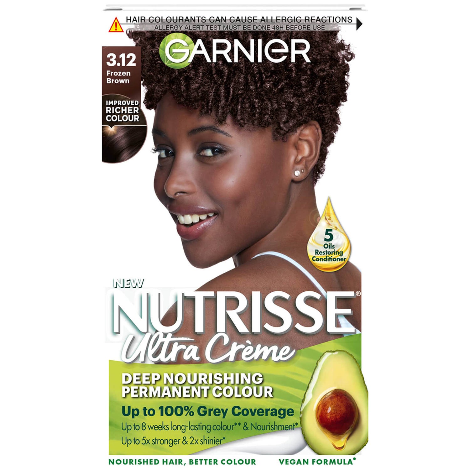 Garnier Nutrisse Permanent Hair Dye (Various Shades)