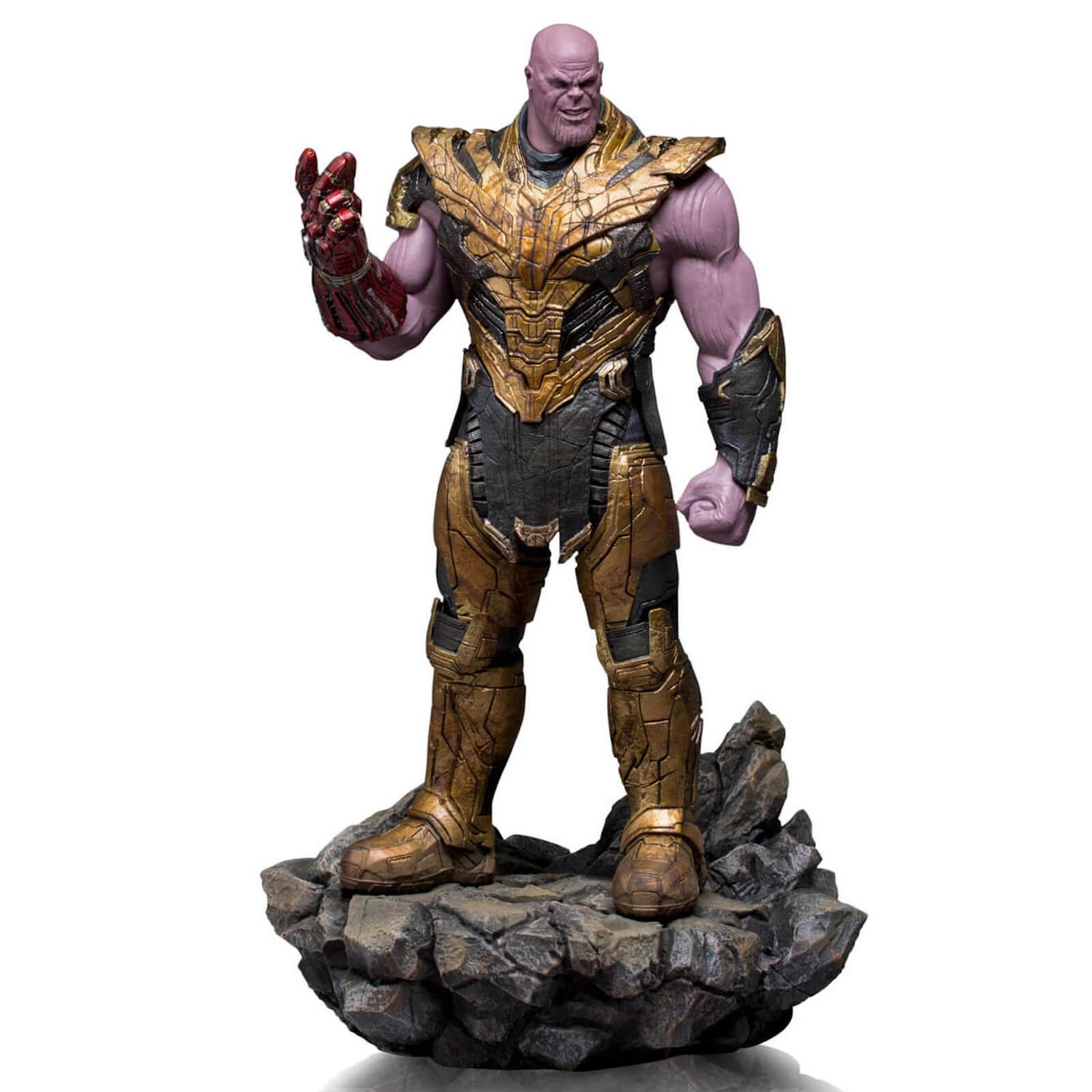 Iron Studios Marvel Avengers : Endgame BDS Statuette à l'échelle artistique 1/10 Thanos Ordre Noir 29 cm
