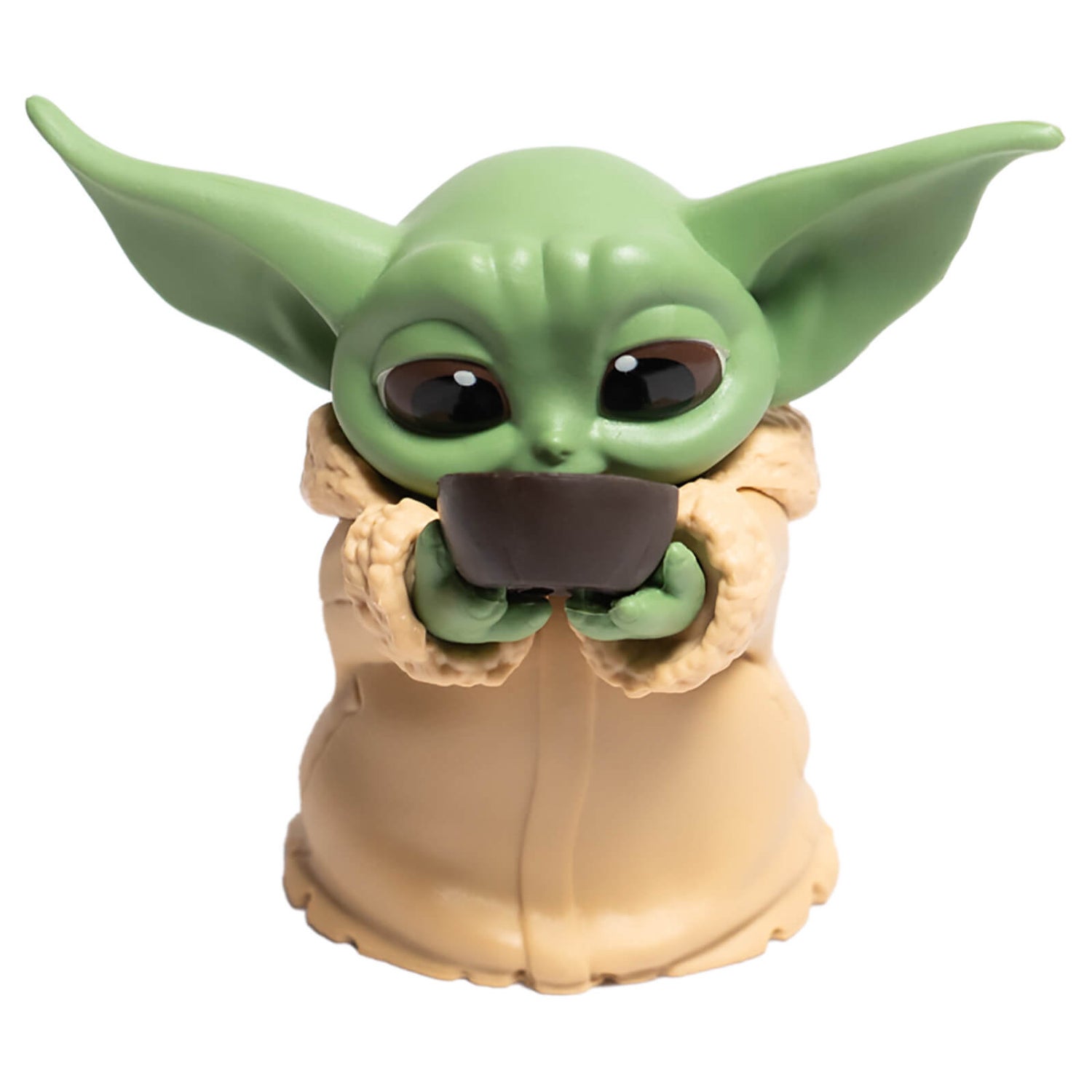 Hasbro Star Wars: The Mandalorian Baby Bounties "Sipping Soup" Mini Figure