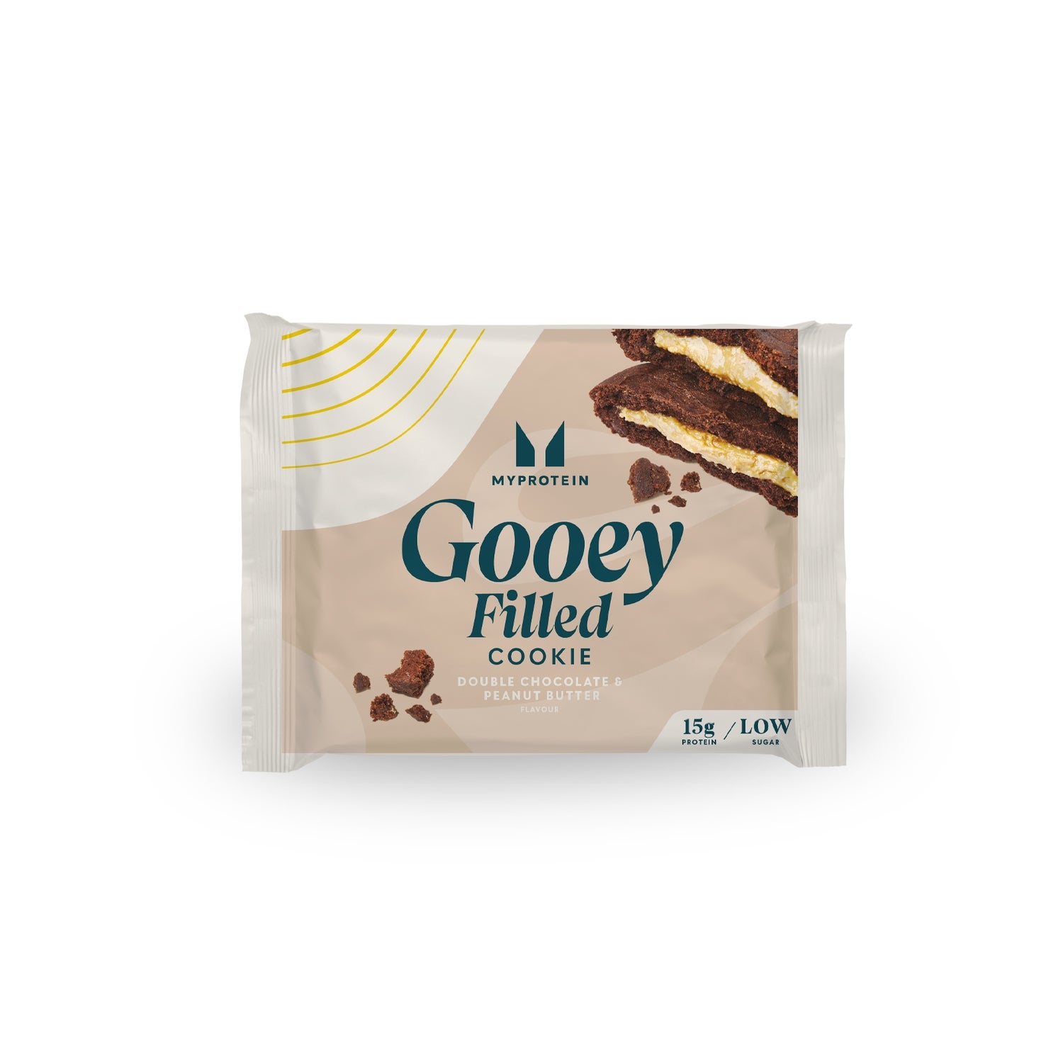 Myprotein Vegan Filled Protein Cookie (Sample) - Double Chocolate & Peanut Butter