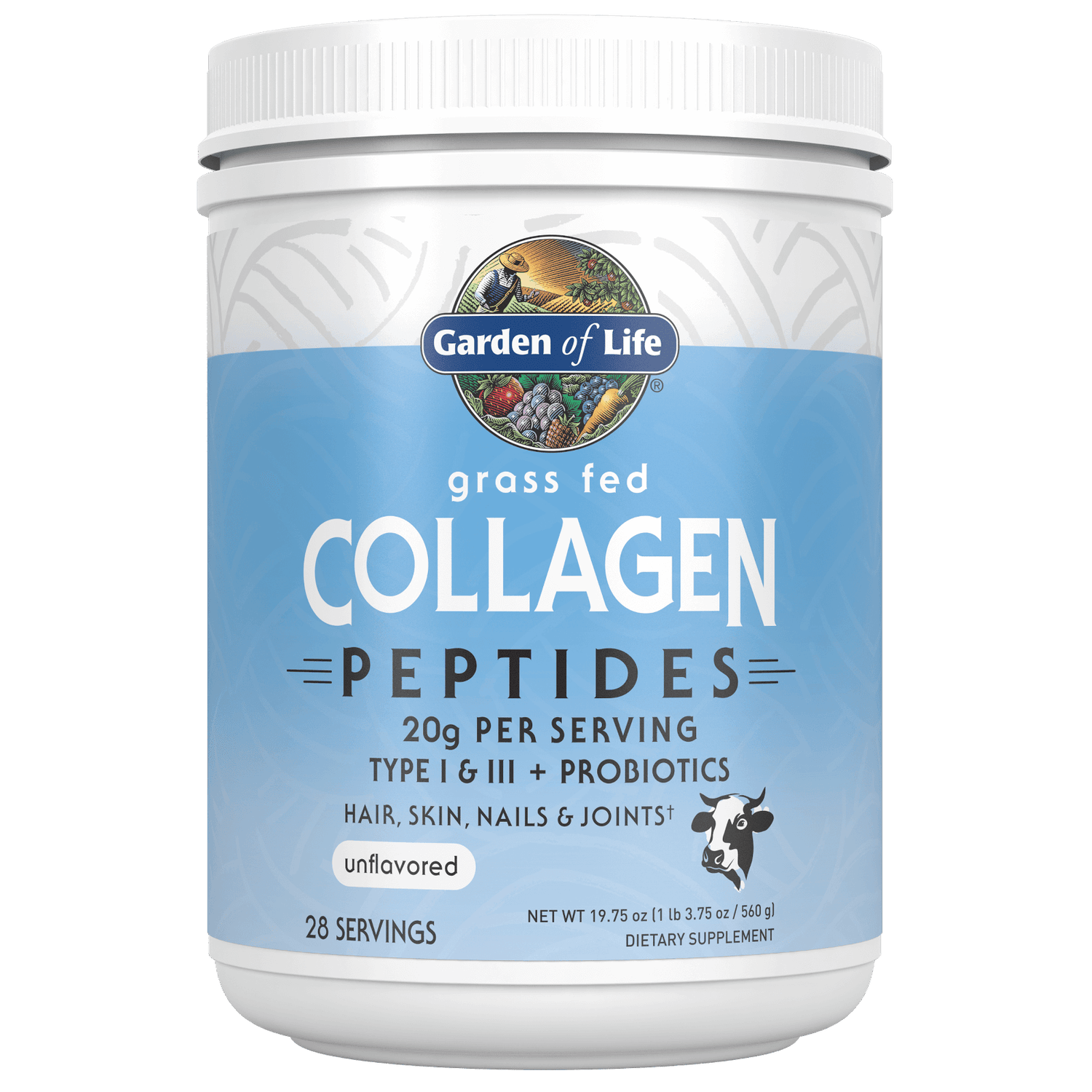 Collageenpeptiden - Niet-gearomatiseerd - 560 g