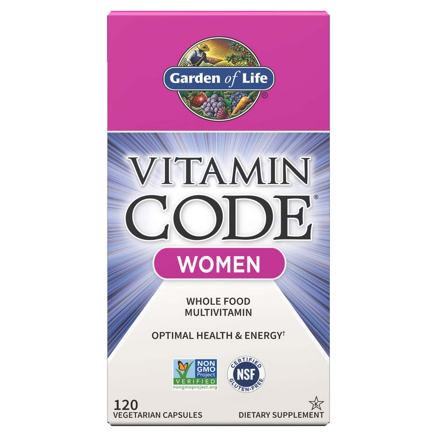 Garden of Life Vitamin Code Women - 120 Capsules