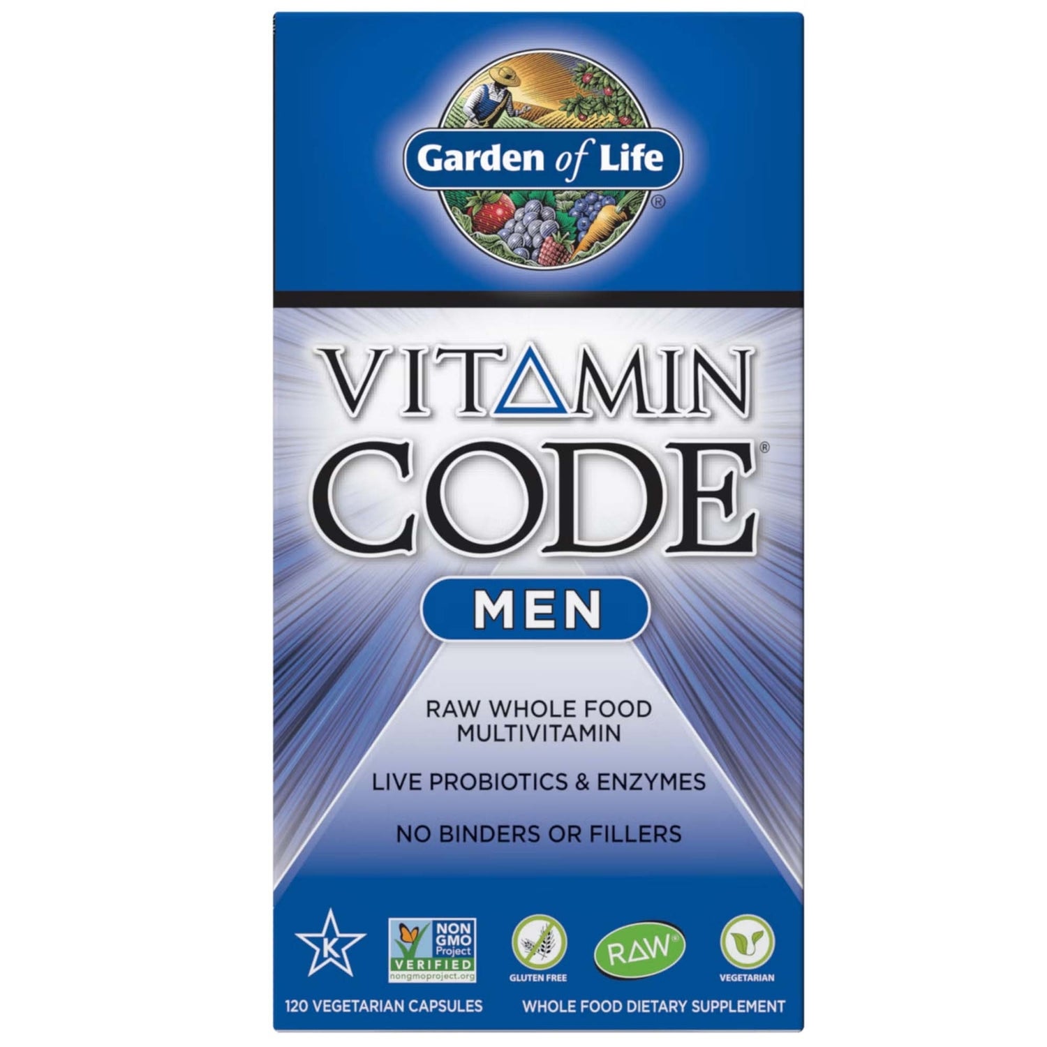 Vitamin Code für Männer - 120 Kapseln