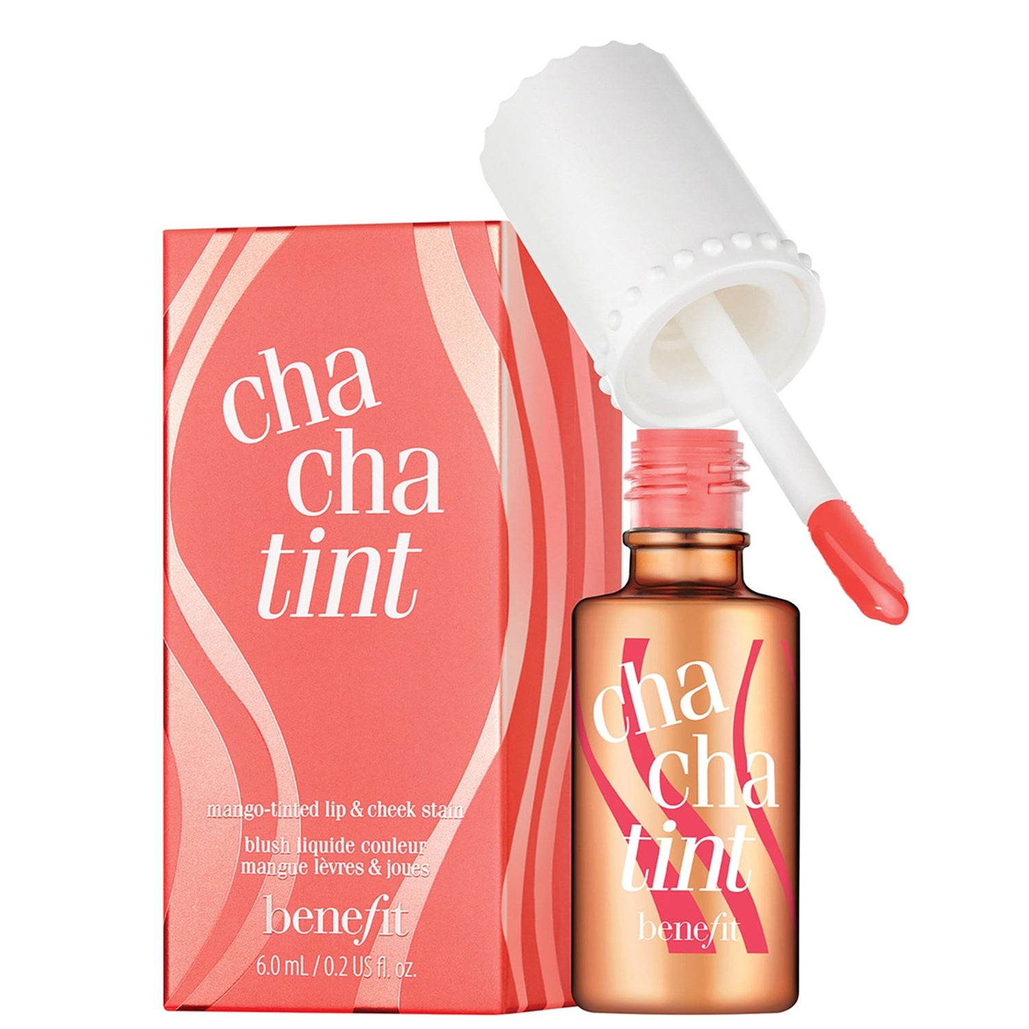 benefit ChaCha Tint Mango Tinted Lip & Cheek Stain 6ml