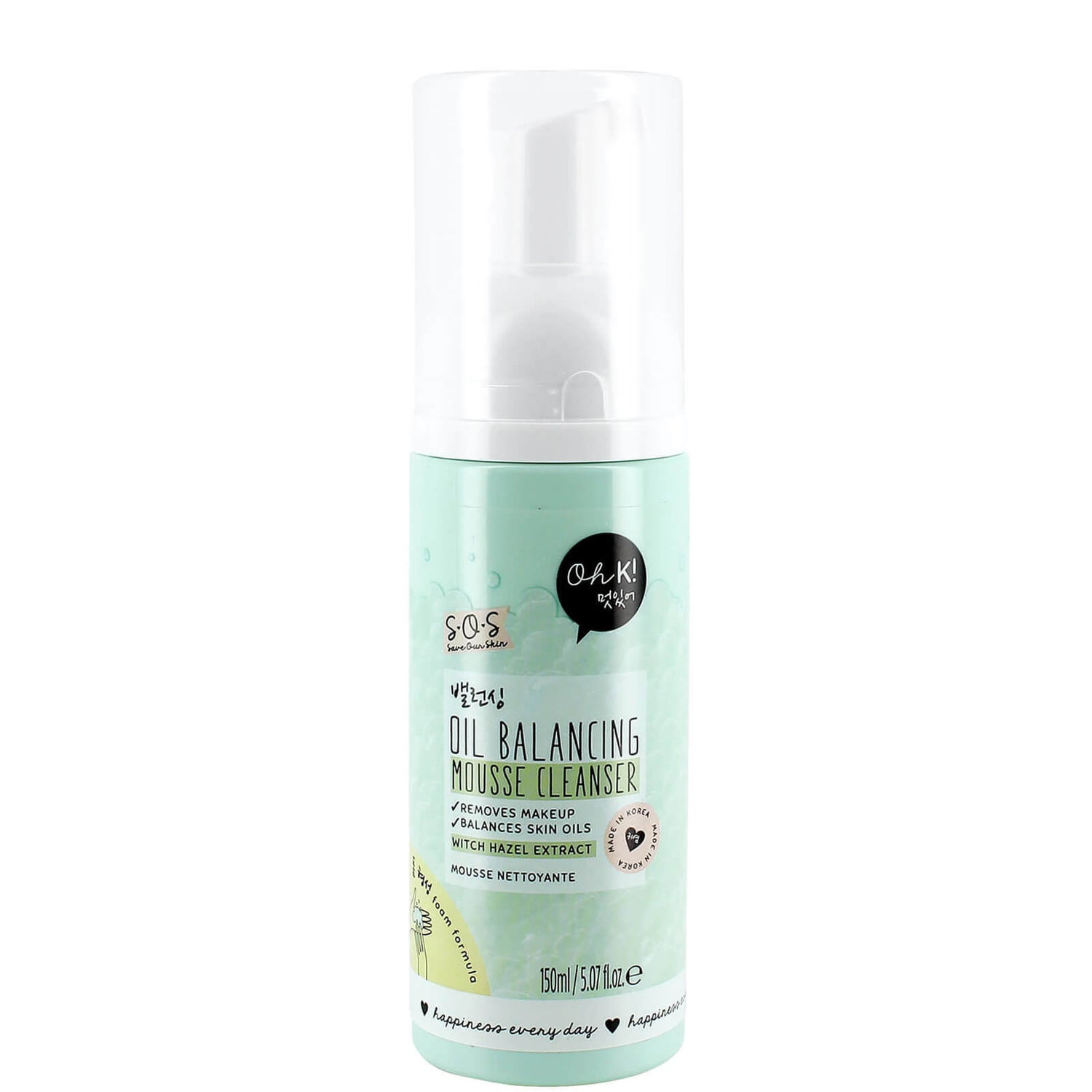 Oh K! SOS Oil Balancing Mousse Cleanser
