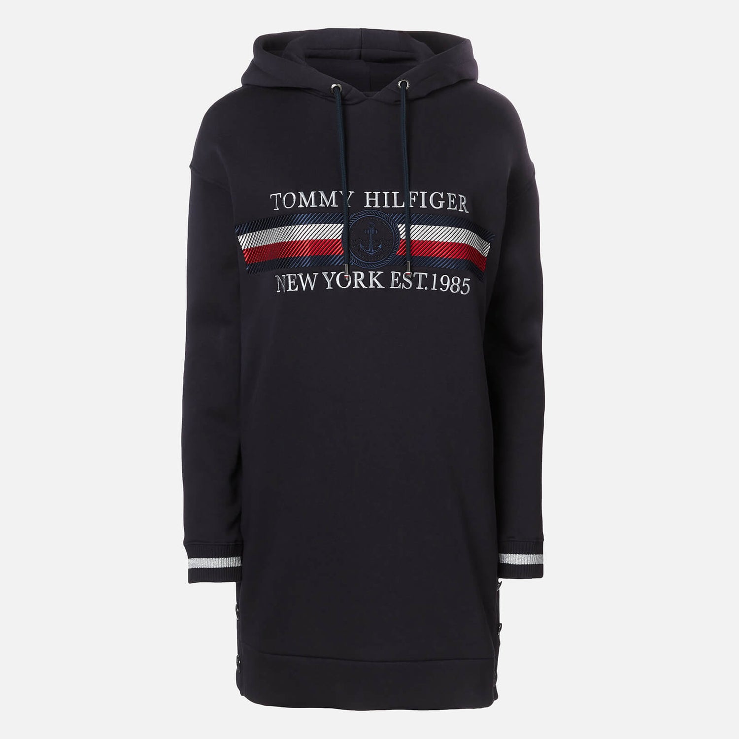 Tommy Hilfiger Women s Icon Hooded Dress Desert Sky TheHut