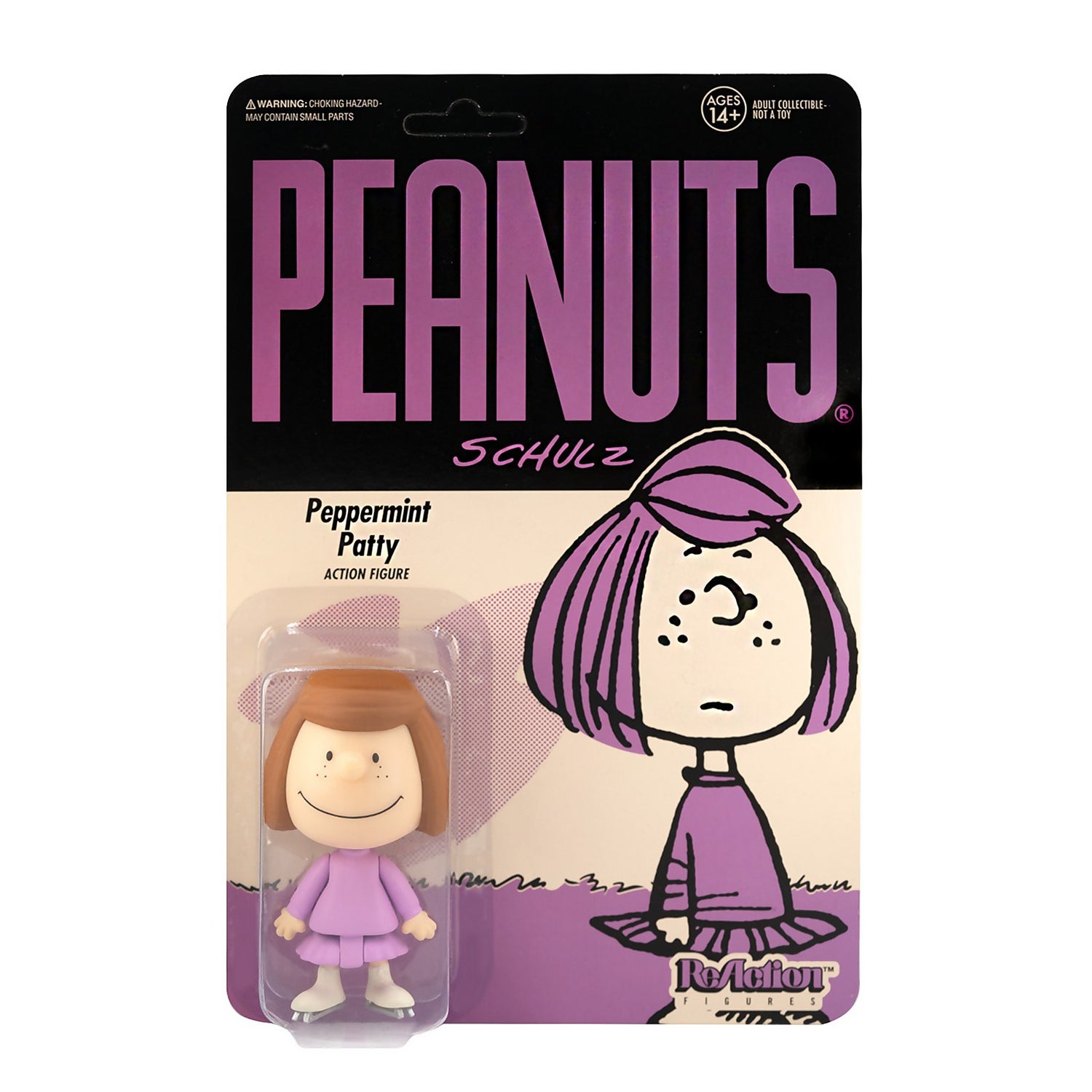 Super7 Peanuts ReAction Figure - Peppermint Patty Merchandise