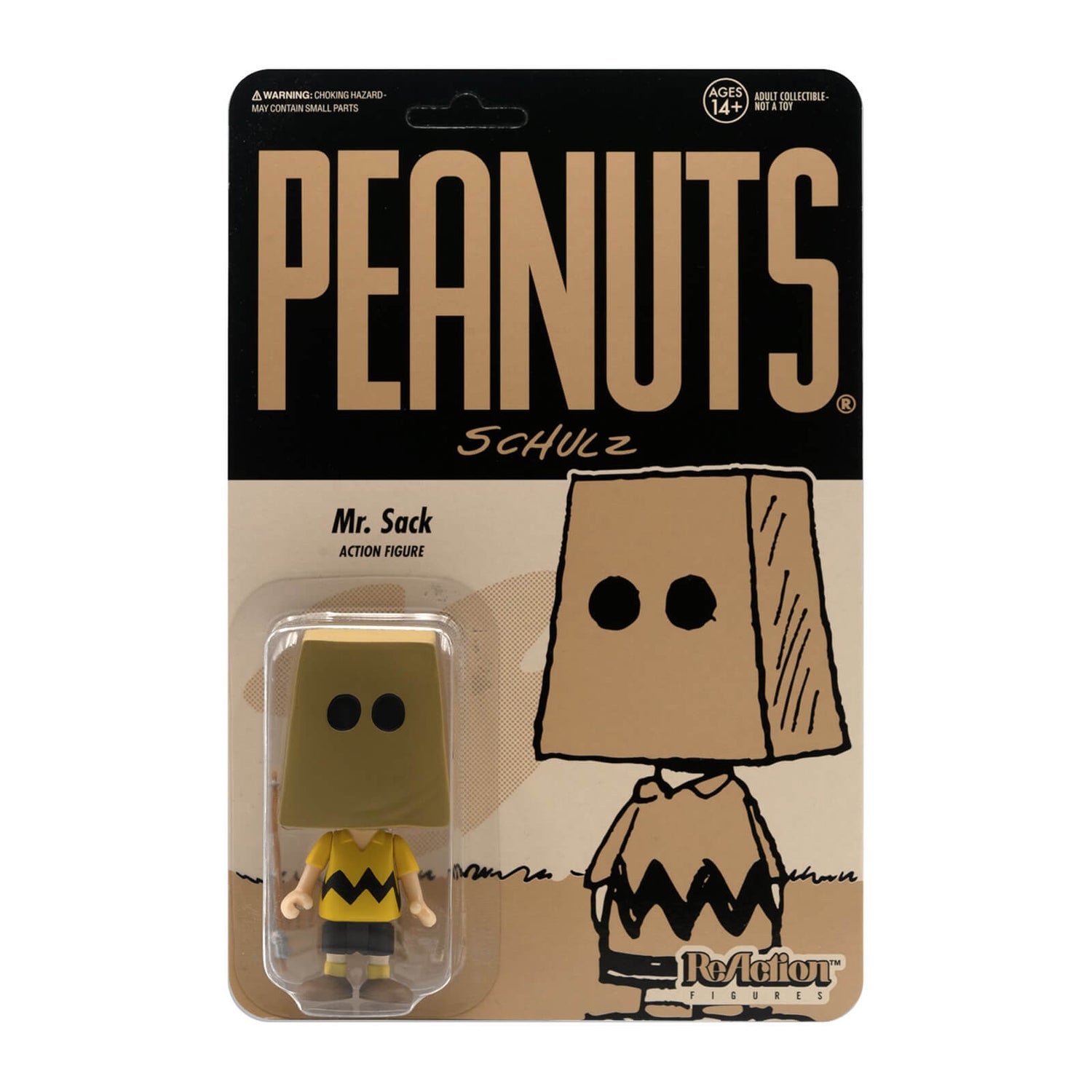 Super7 Peanuts Actionfigur Mr. Sack