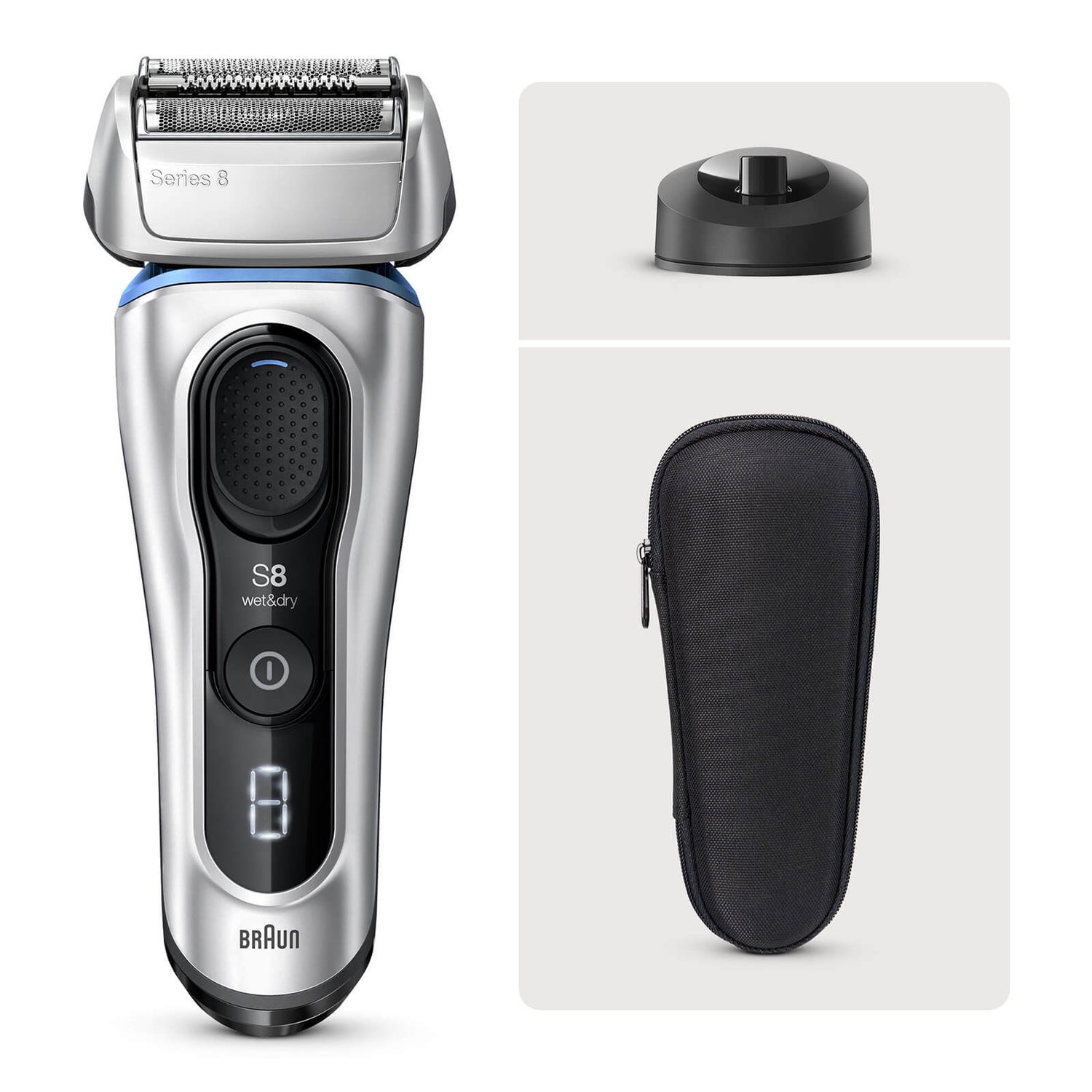 Braun Series 8 Shaver with Charging Stand