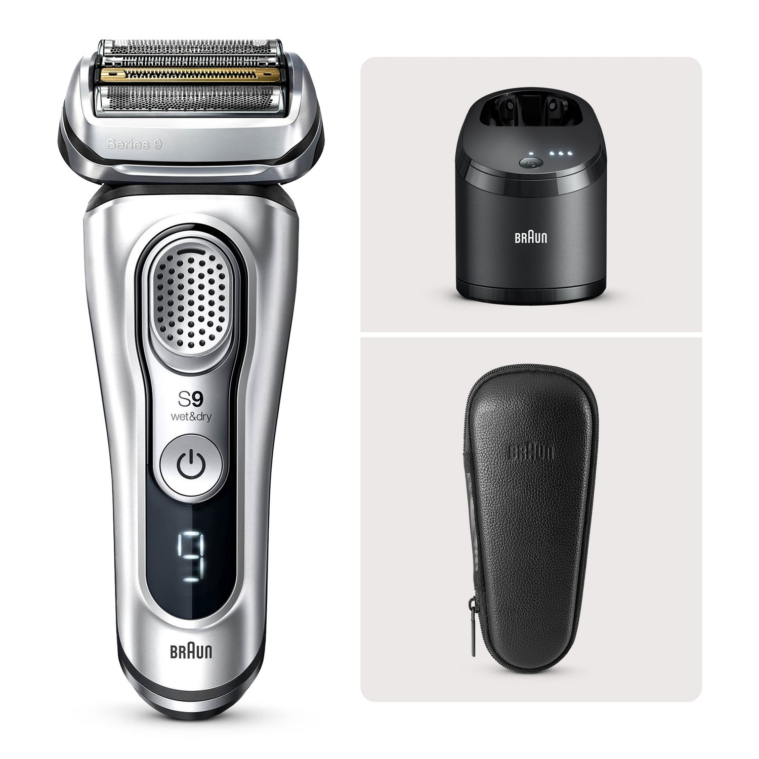 Braun Series 9 Shaver with SmartCare Center