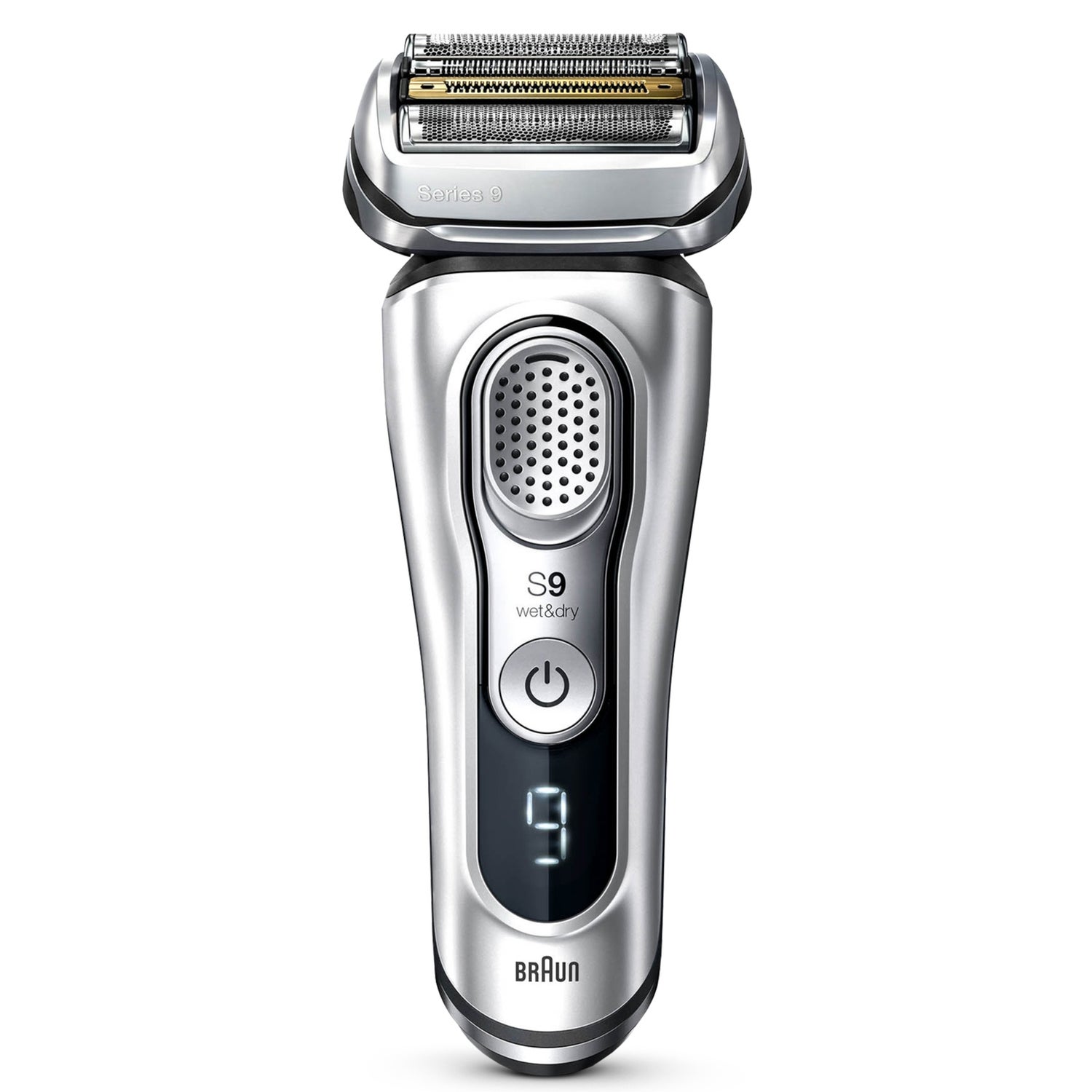 Braun Series 9 9390cc Electric Shaver, Silver
