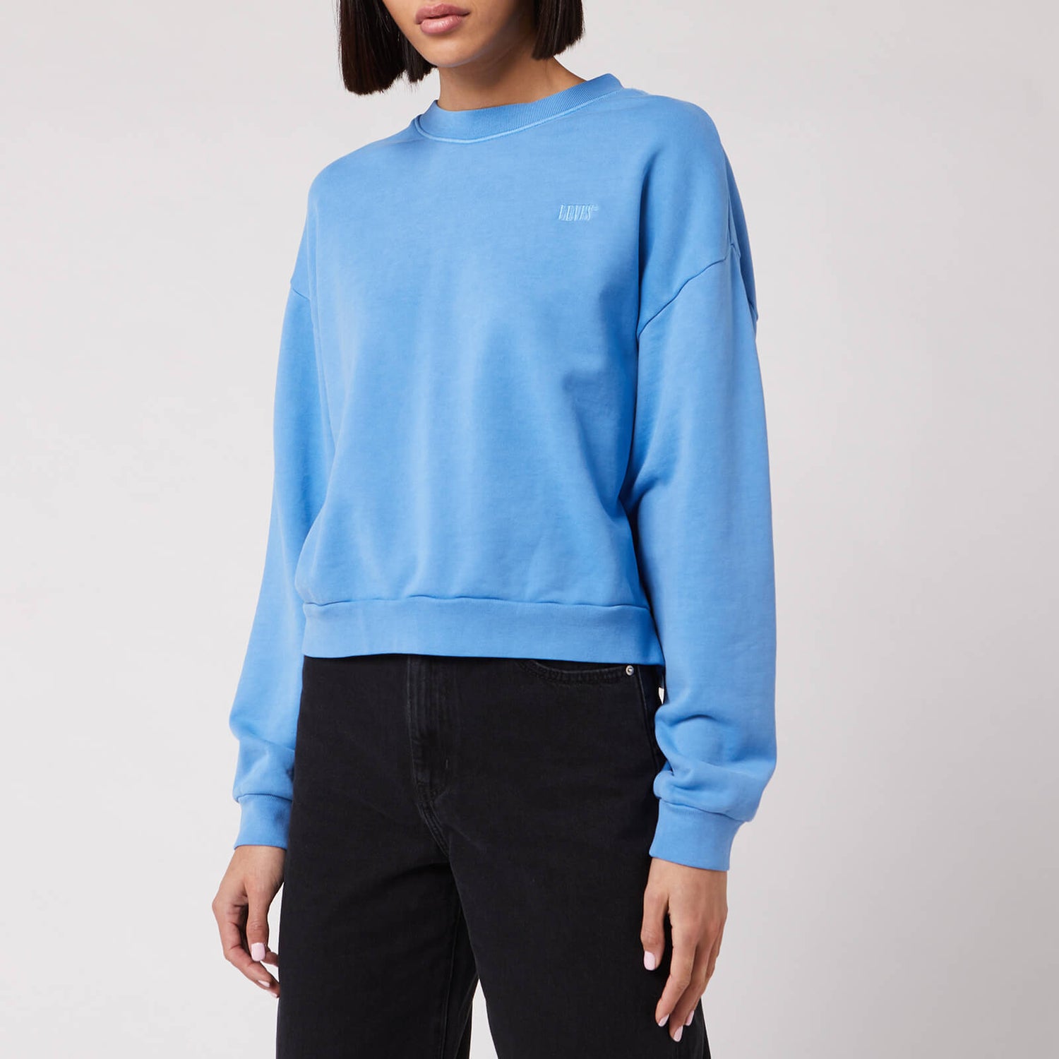 Levi s Women s Diana Crew Neck Sweatshirt Marina TheHut