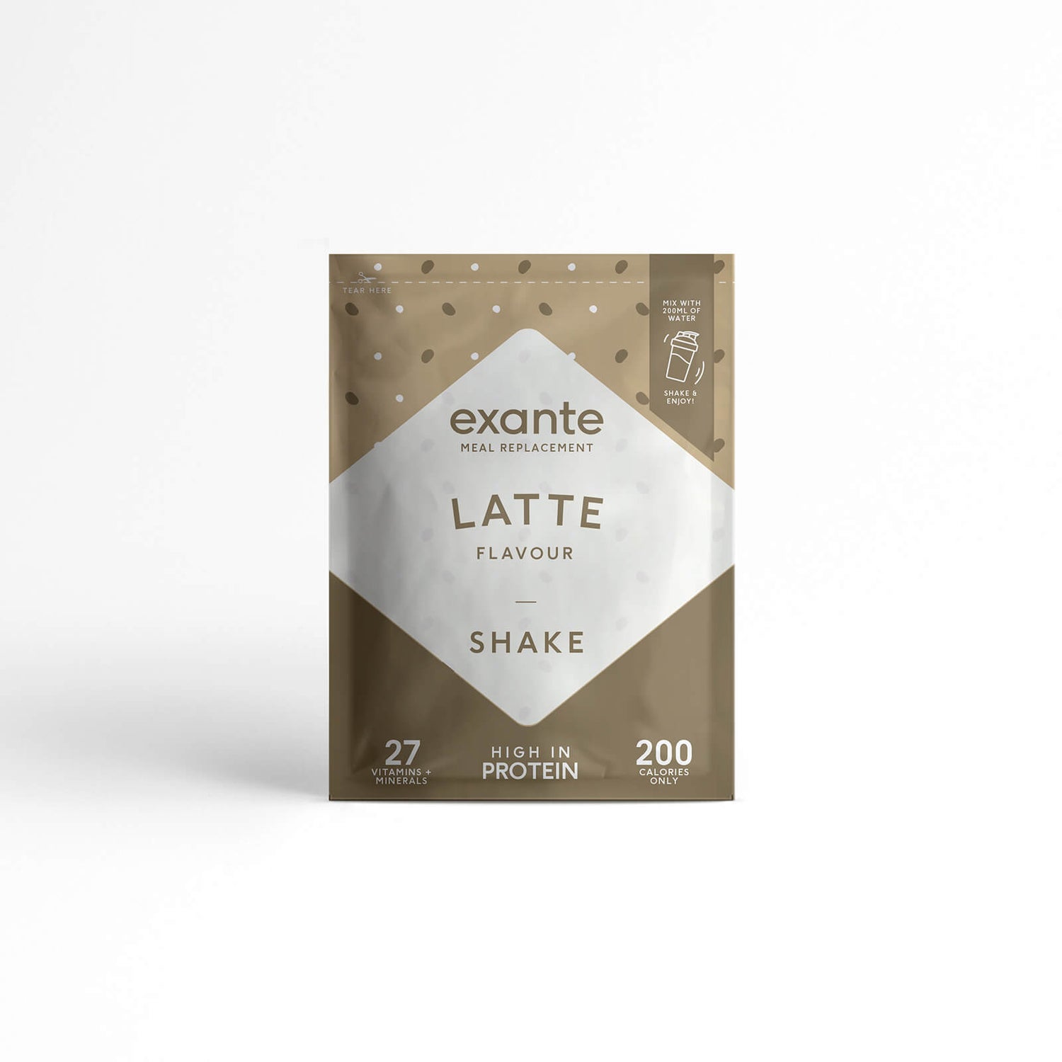 Meal Replacement Latte Shake