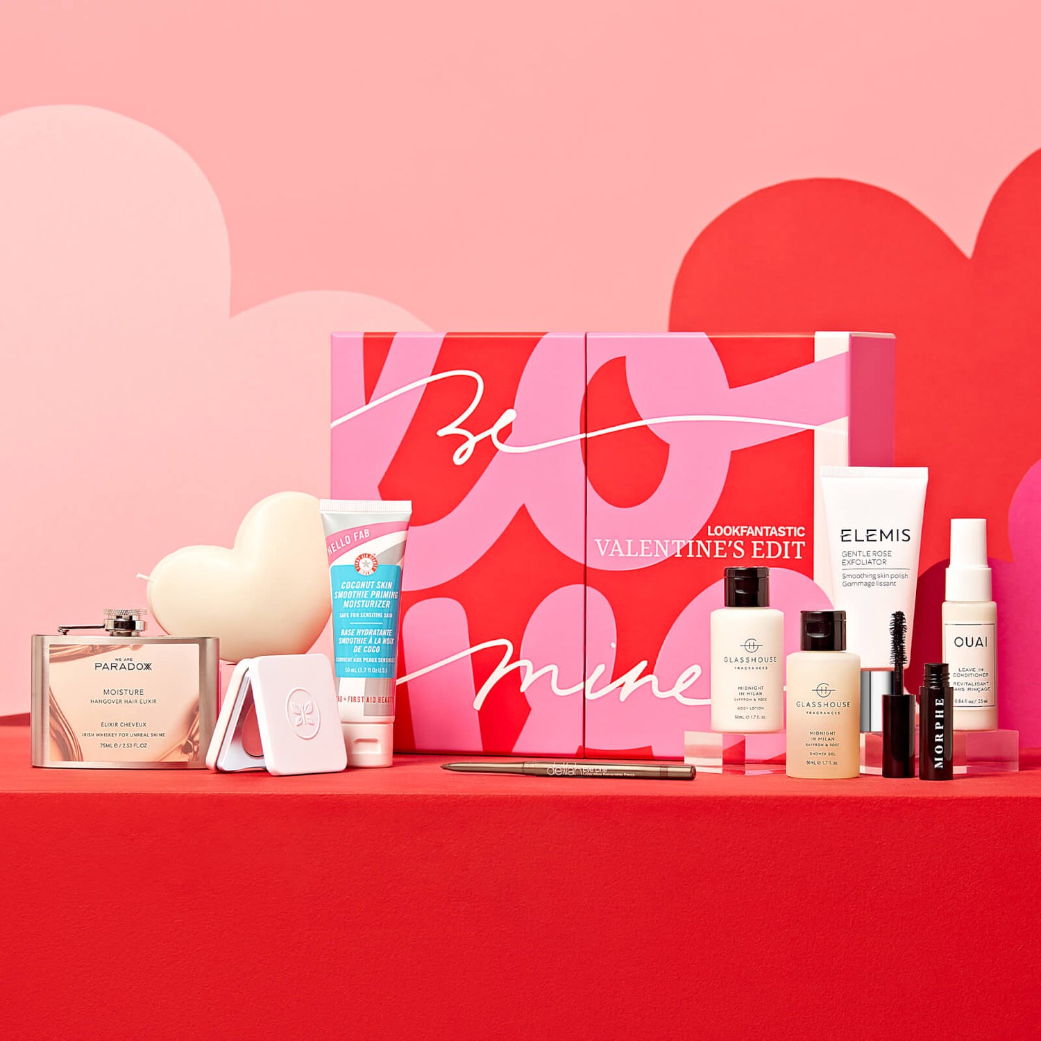 LOOKFANTASTIC x Valentine's Day 'Be Mine' Limited Edition Beauty Box (V hodnotě 4865 Kč)