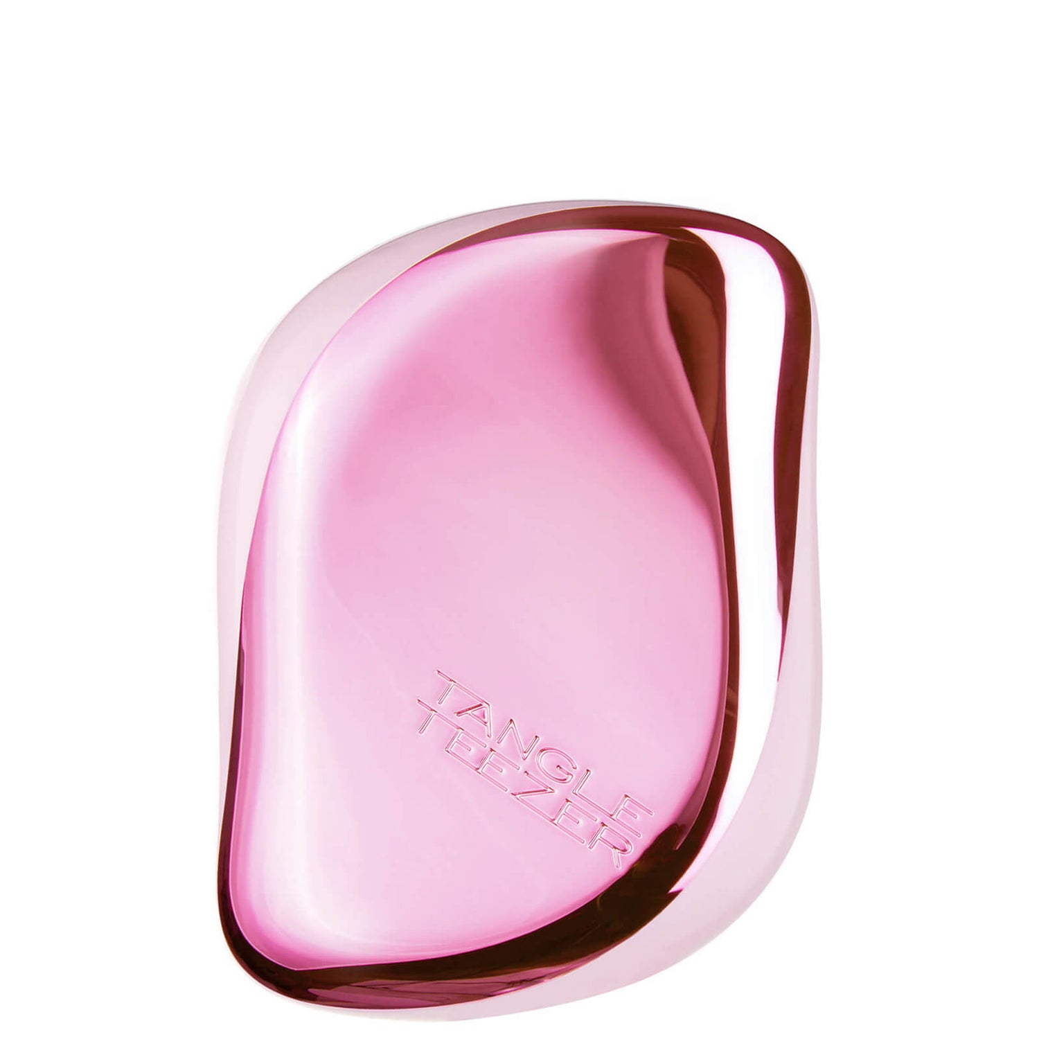 Tangle Teezer Compact Styler Spazzola Districante per Capelli Baby Doll Rosa Cromo